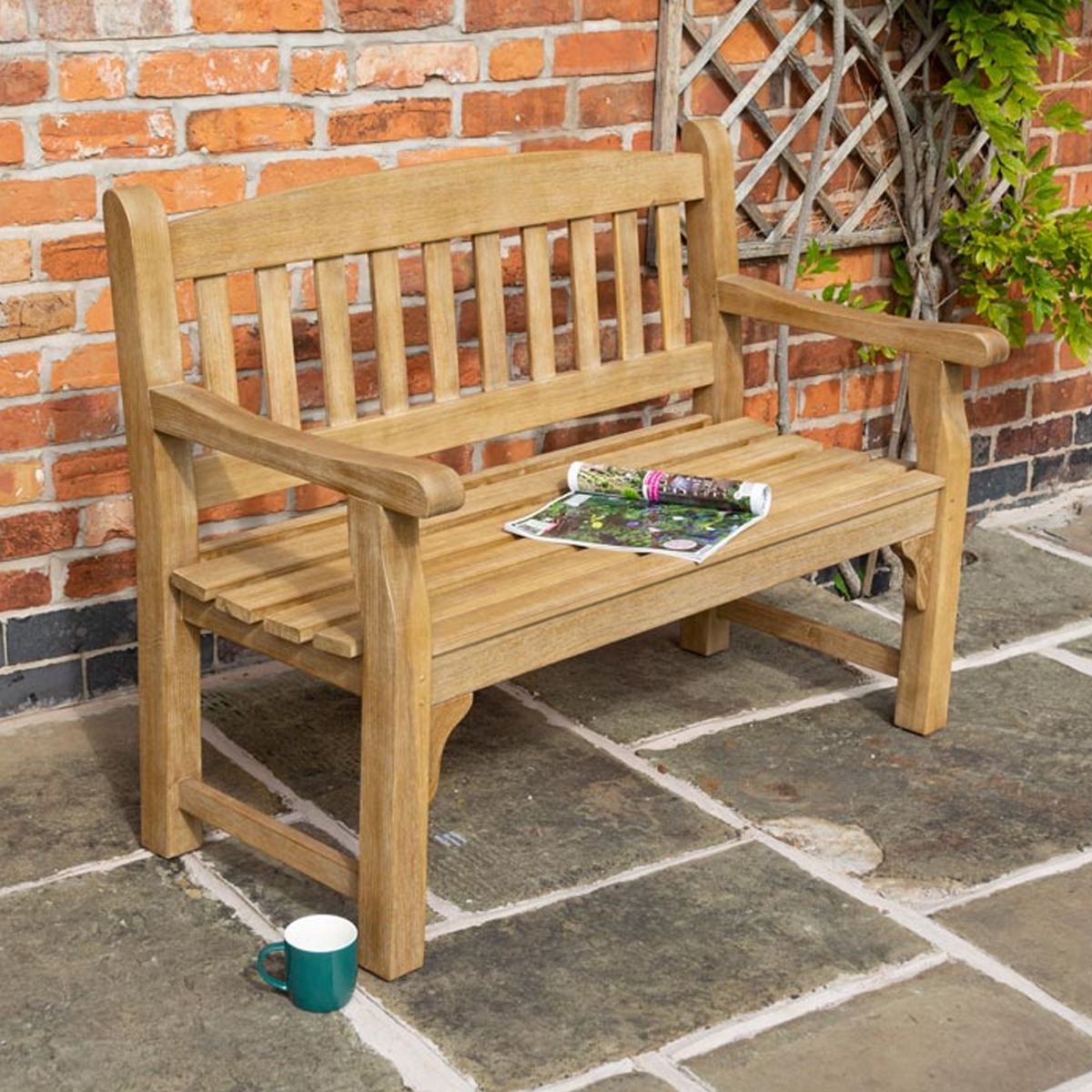 Tuscan Outdoor Heavy Duty 1.2m Two Seater Bench