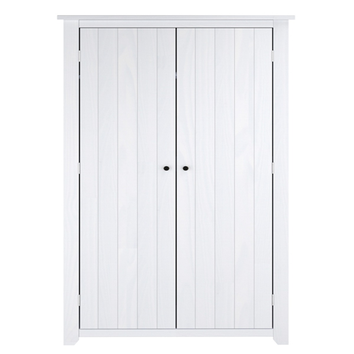 HARLAN 2 Door Wardrobe White - 103cm