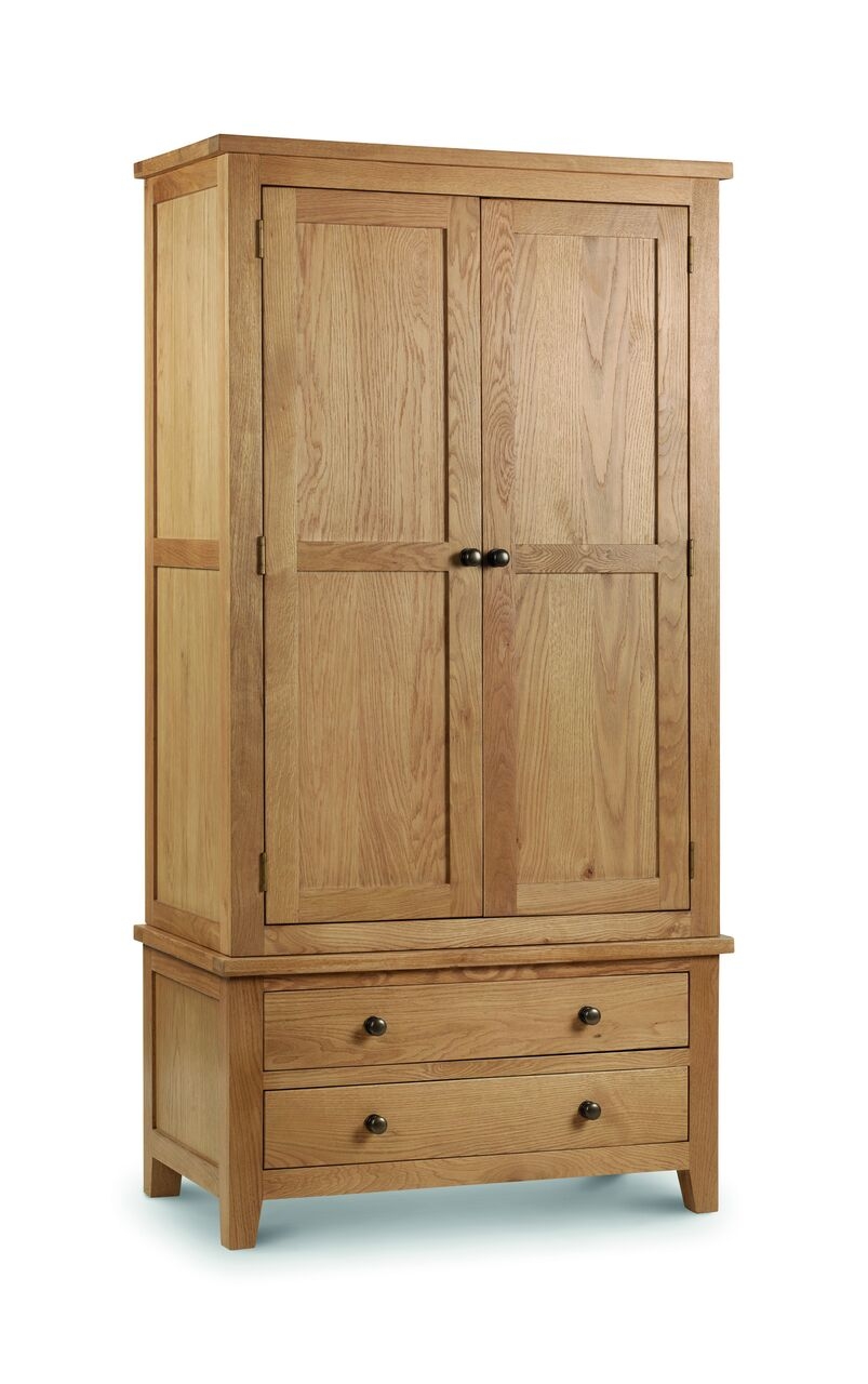 MARCH 2 Door 2 Drawer Wardrobe Oak - 97cm