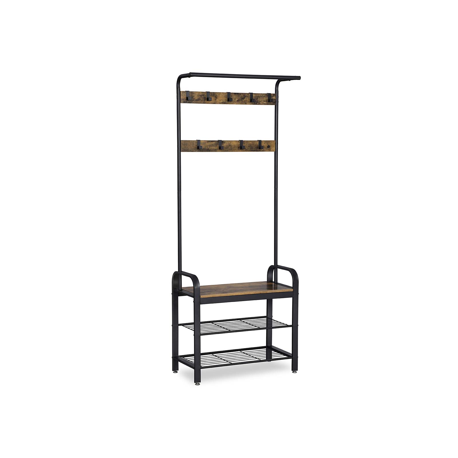 Vintage Coat Shoe Rack