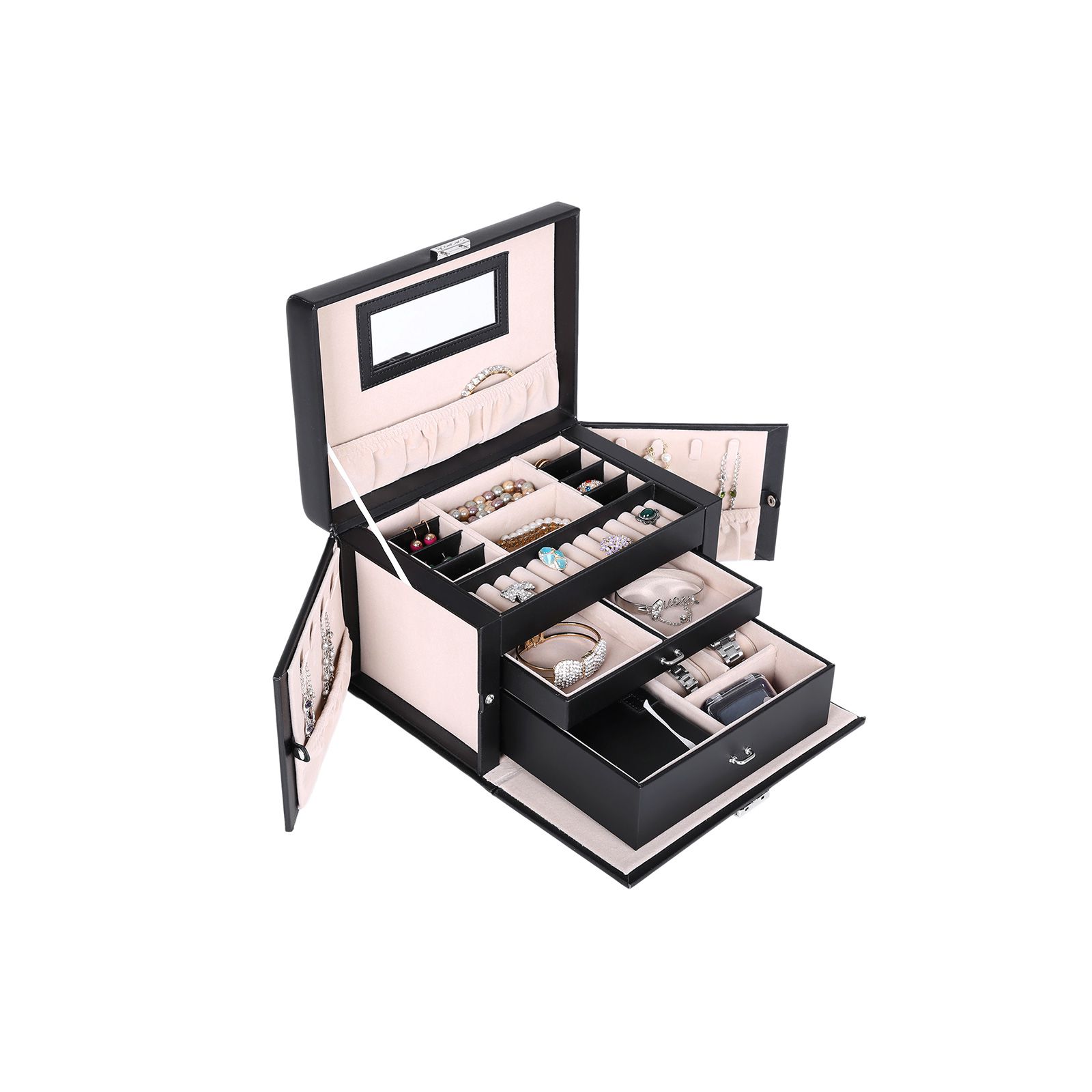 Side Open Jewellery Box