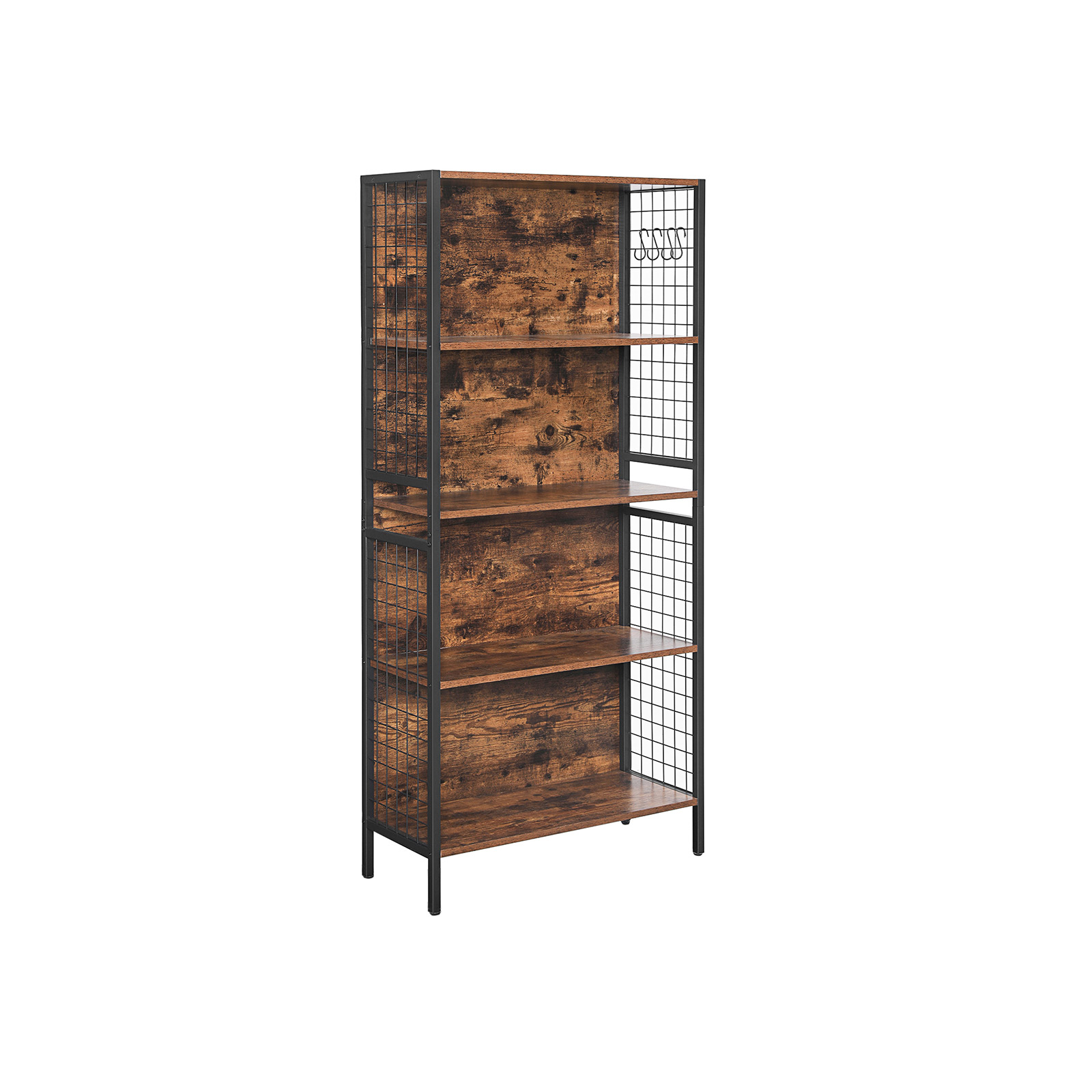 S-Shaped Hooks Bookcase