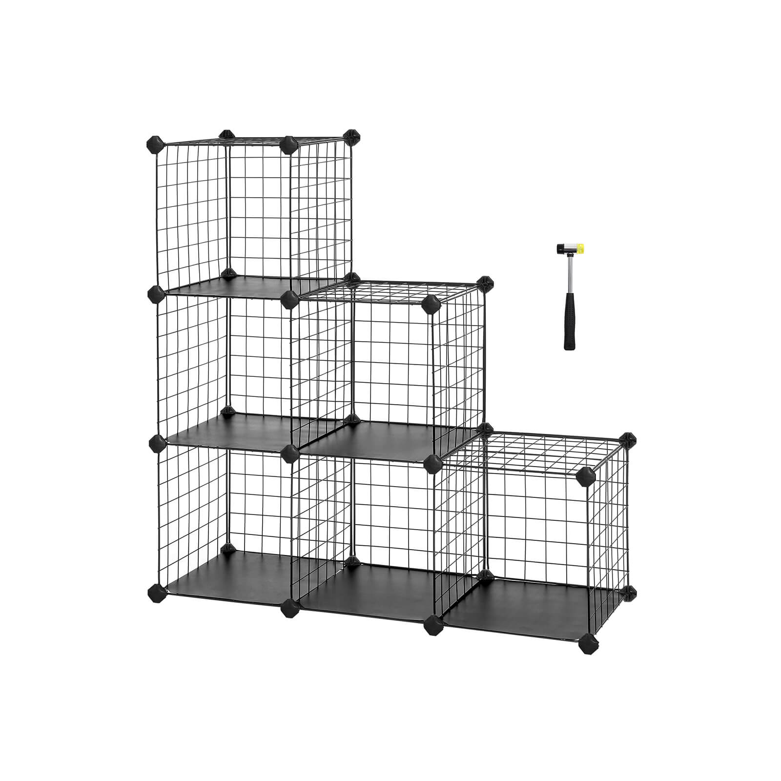 Black Metal Wire Cube