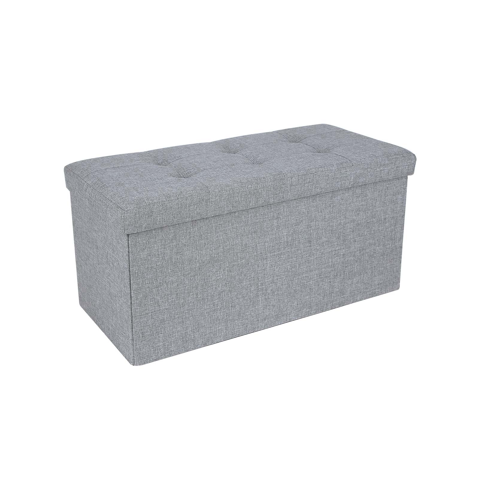 Fabric Storage Ottoman