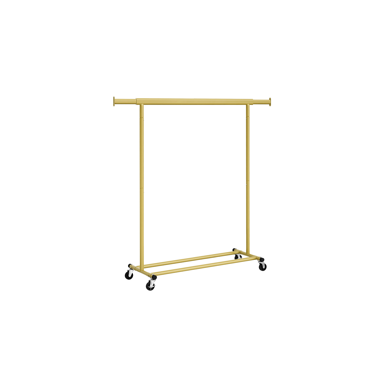 Clothes Rack - SERRO Heavy Duty on Wheel - Pale Gold