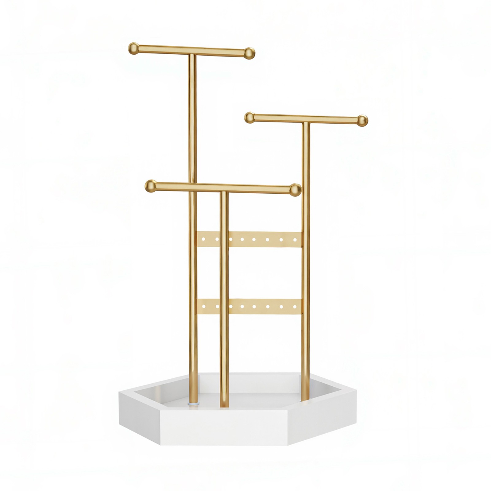 BLKUVY Jewellery Display Stand - Gold