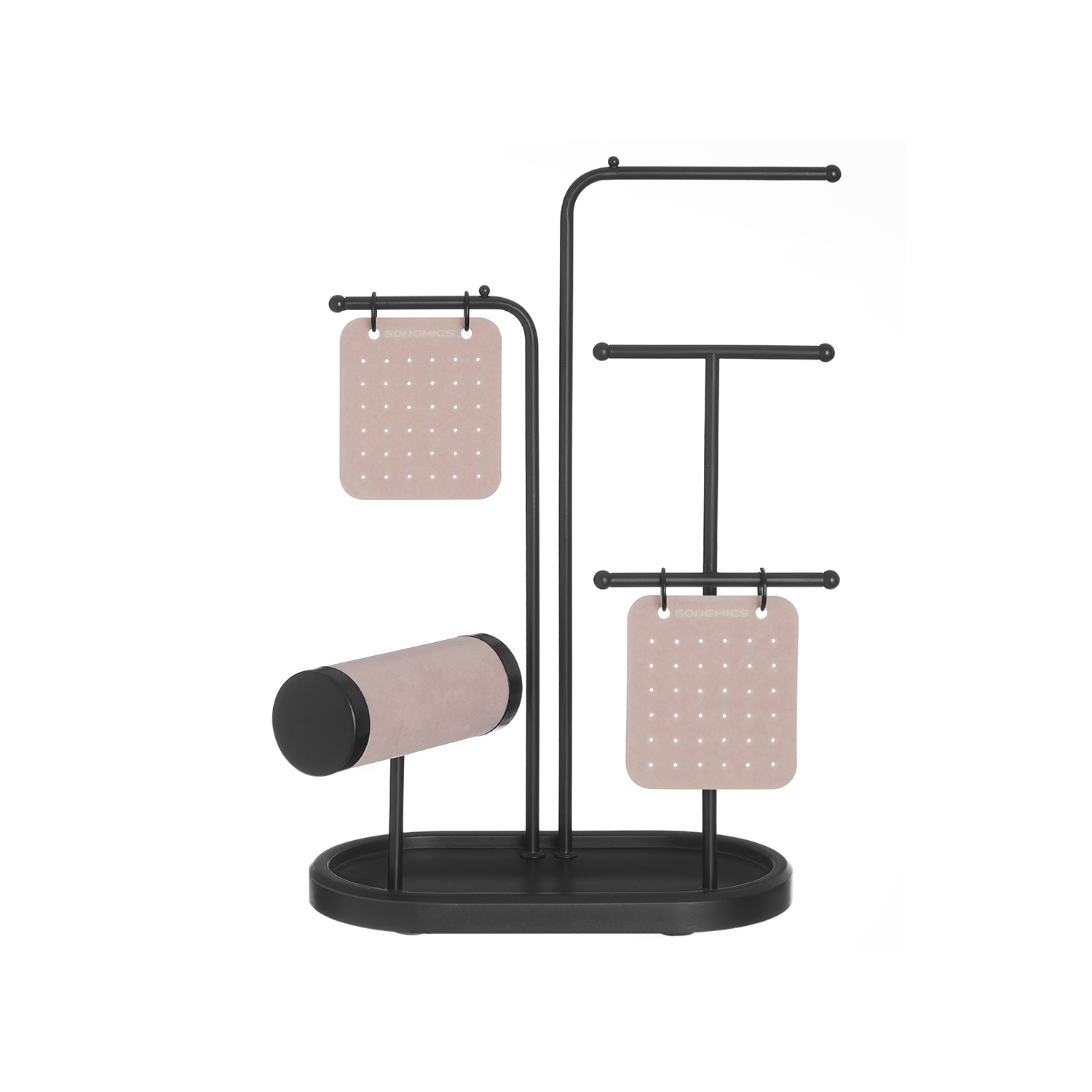 Jewellery Stand - AVOLIA 4 Hanging Rod Display - Black