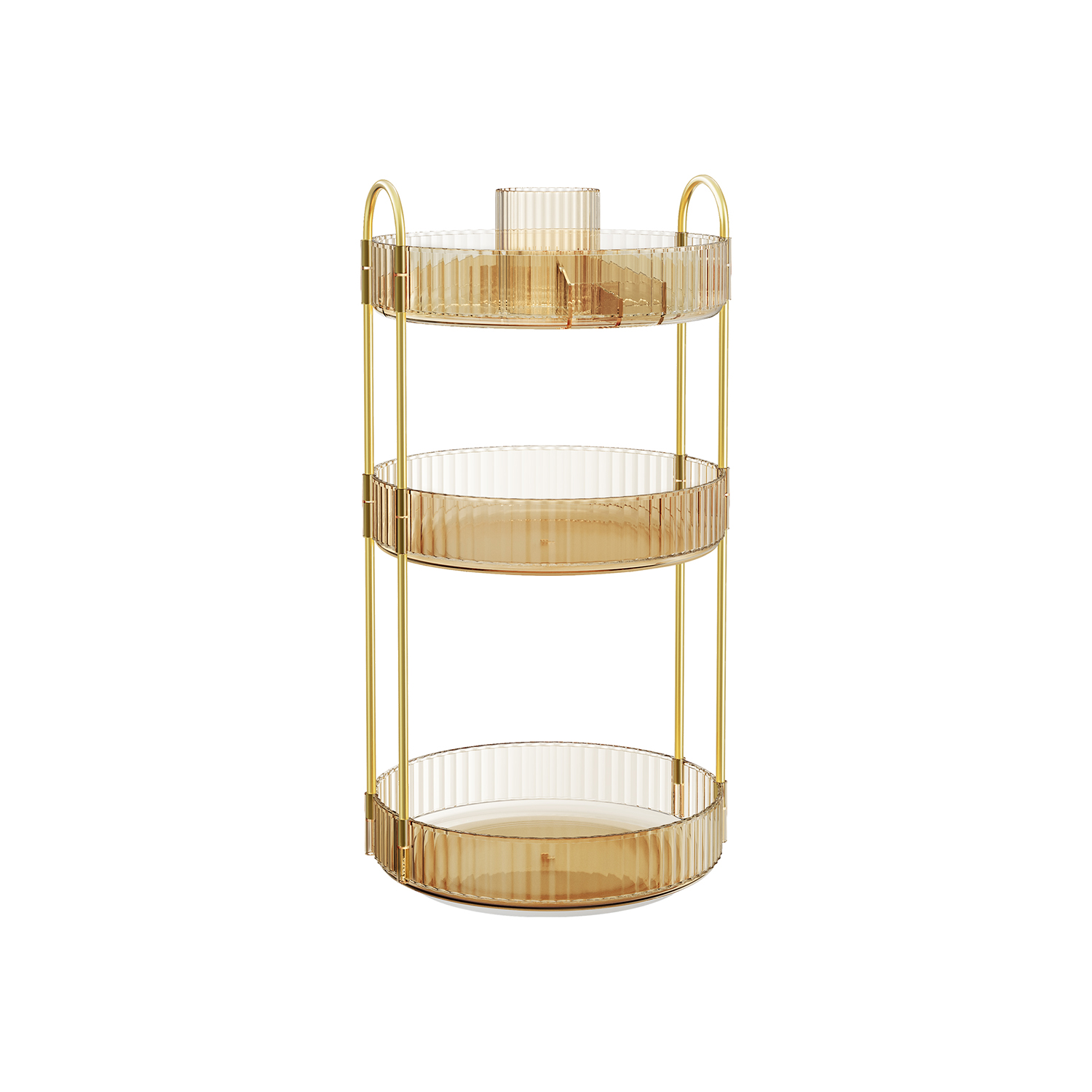 3-Tier Rotating Makeup Organiser