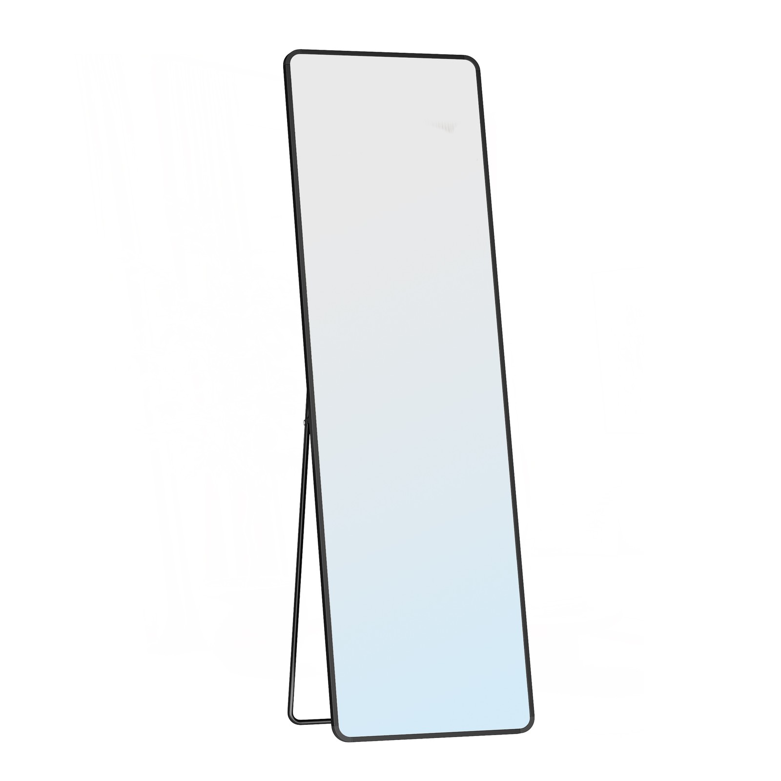 EABATO Standing Full Length Mirror - Black