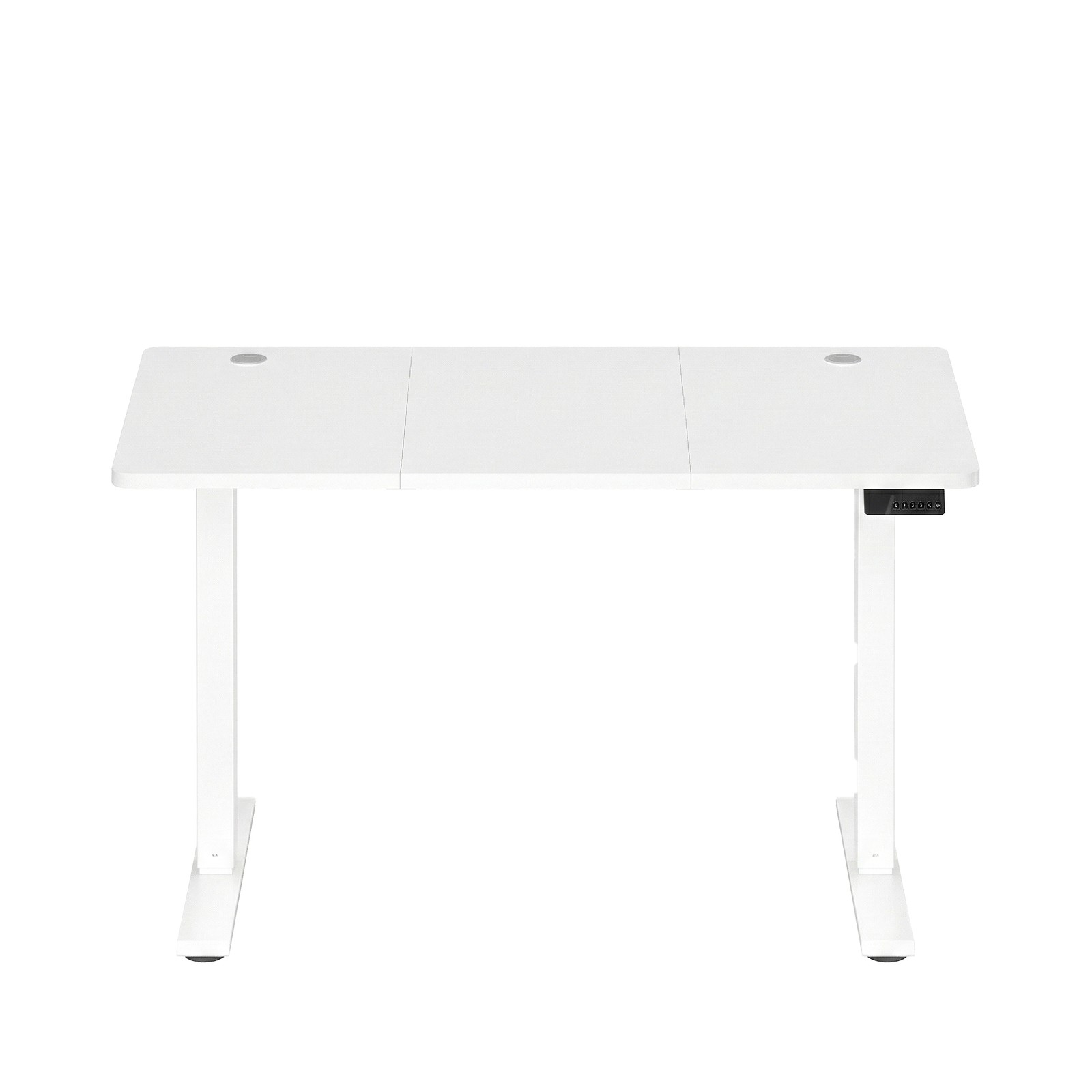 PAXTON Height Adjustable Electric Standing Desk - White