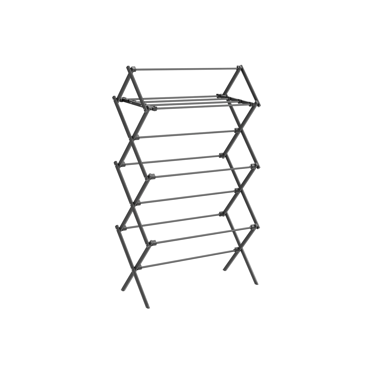 Foldable Clothes Airer with Steel Frame