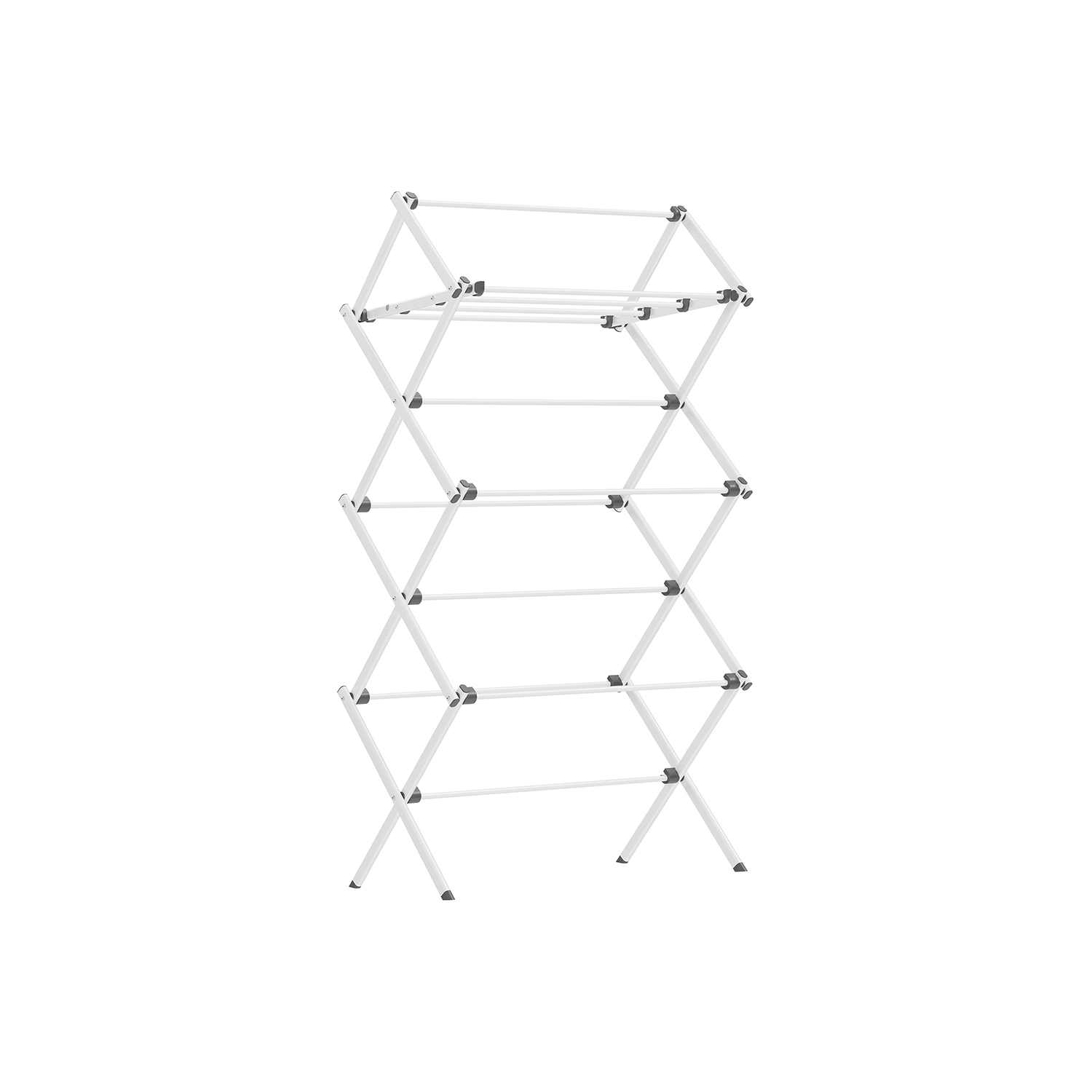 Foldable Clothes Airer with Steel Frame