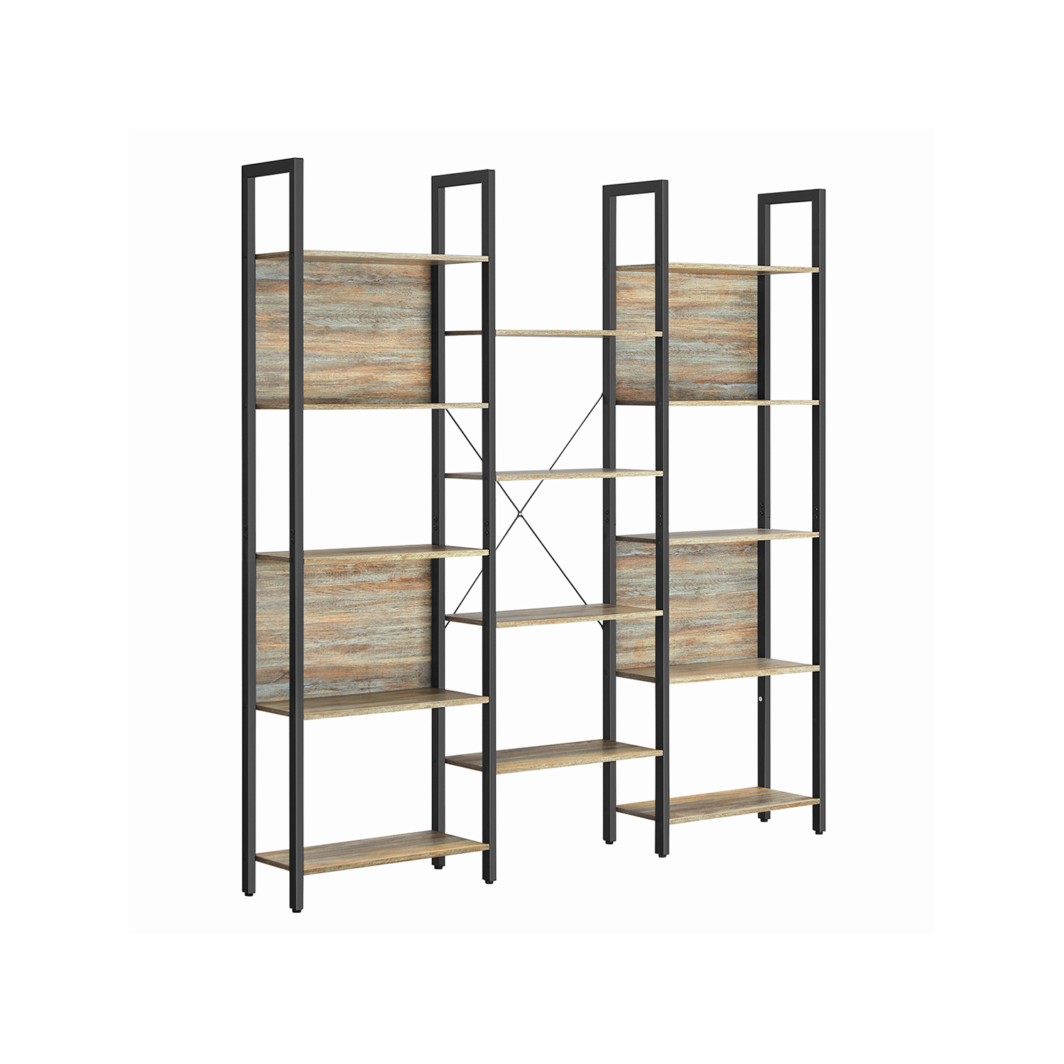 Bookshelf with 14 Shelves