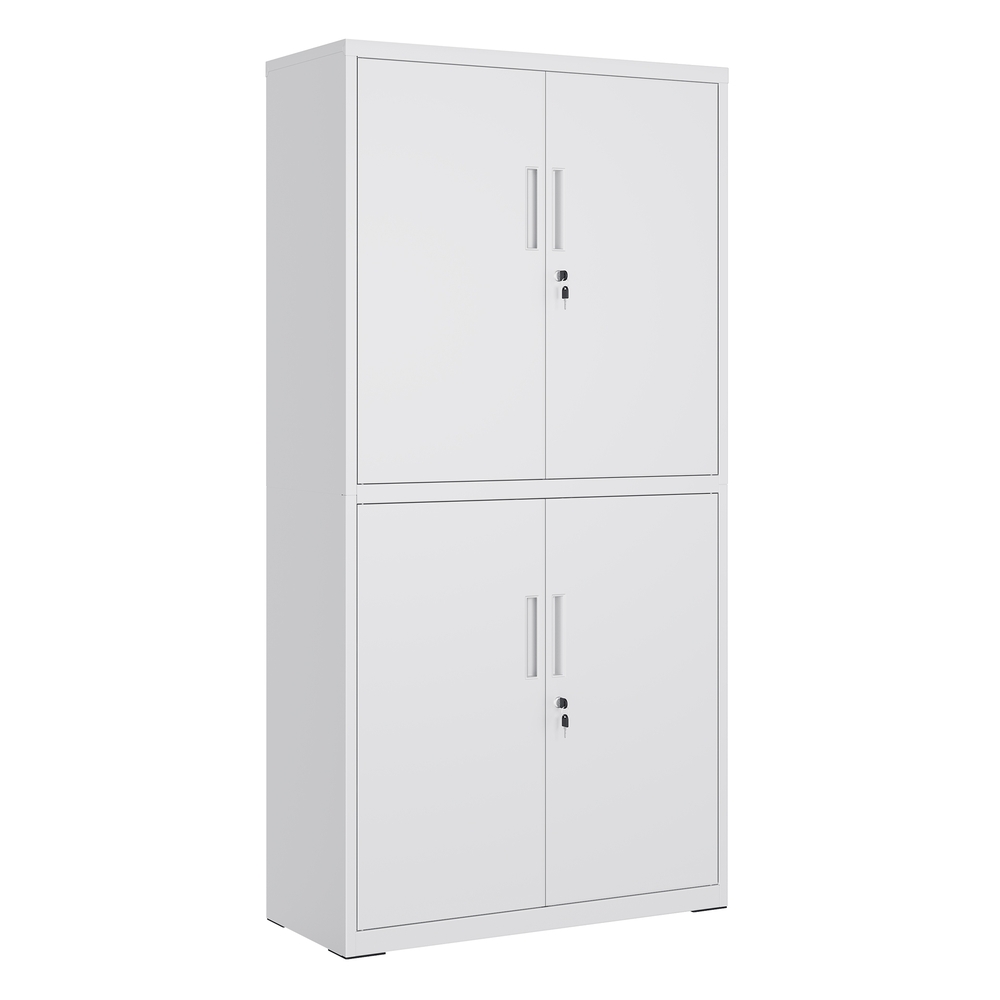 PAVEPA Metal Garage Storage Cabinet - Matte Grey