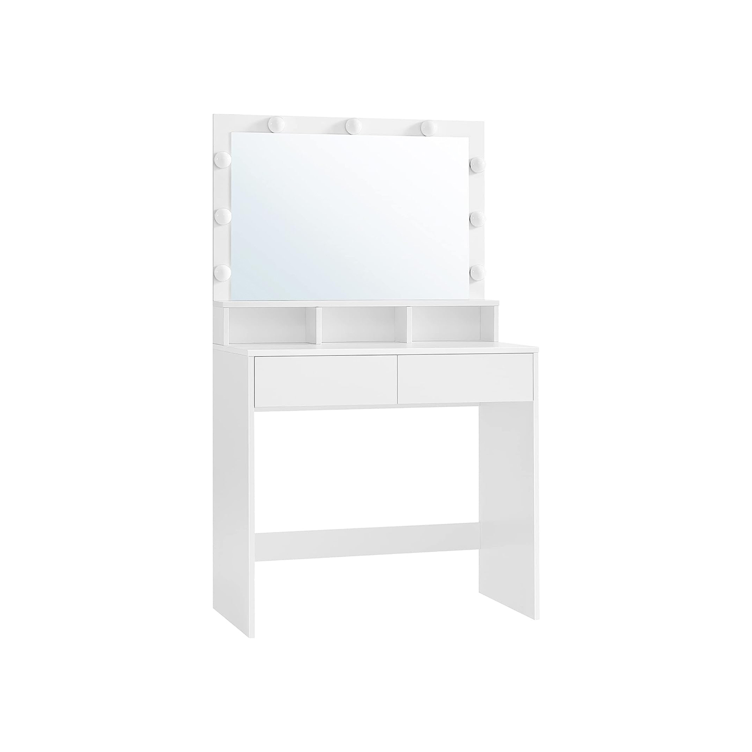 Dressing Table - TAMPERE Dresser White 80cm