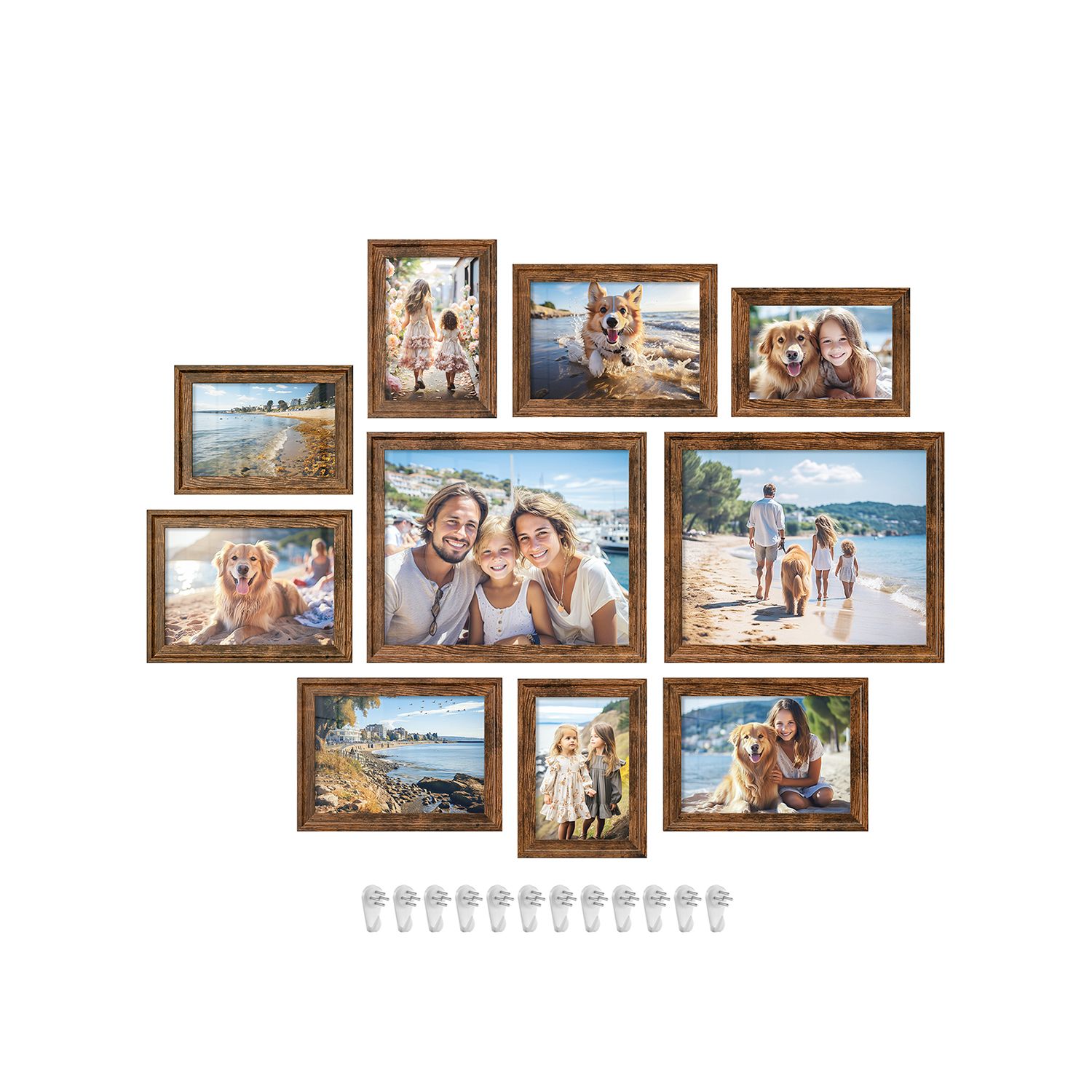 Picture Frames with 16 Mats