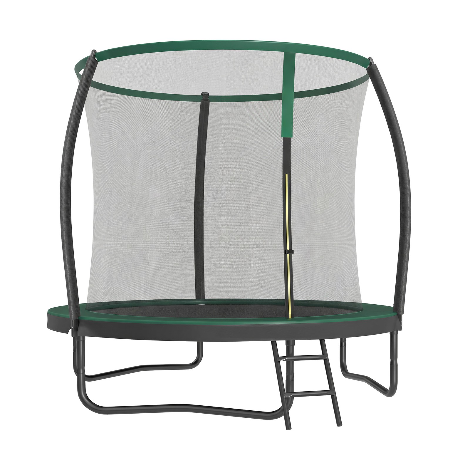 TAFORY Children's Trampoline with Safety Net - Black and Green