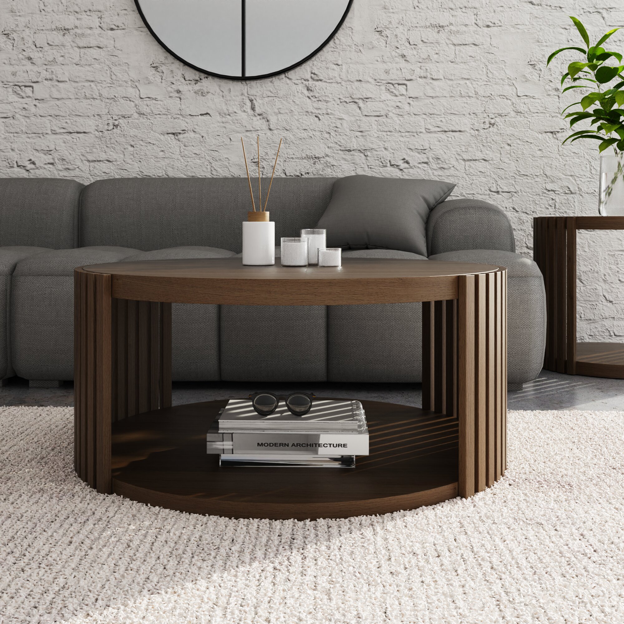 ZARA Coffee Table - Walnut