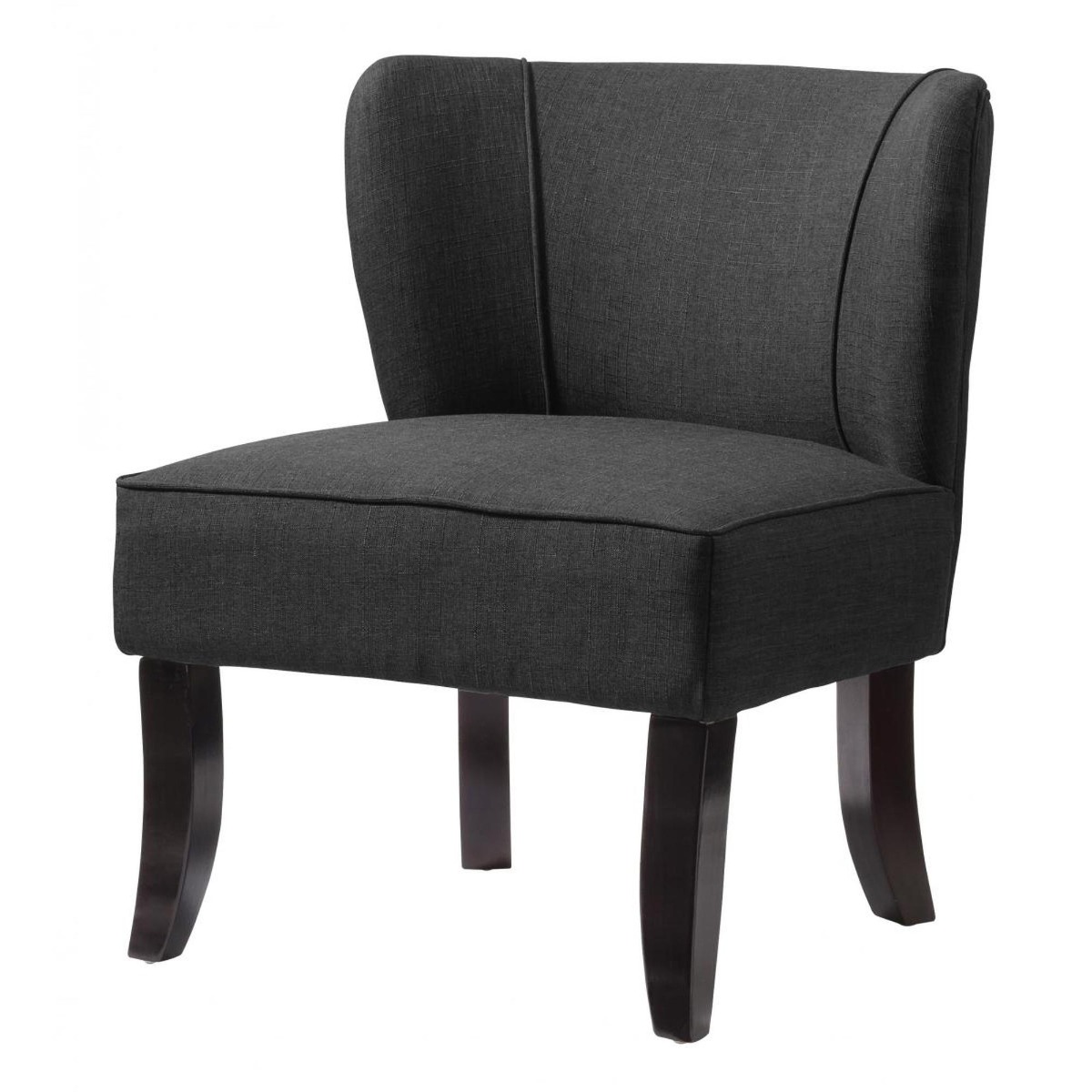 Dorchester Luxurious Grey Fabric Chairs - Set of 2