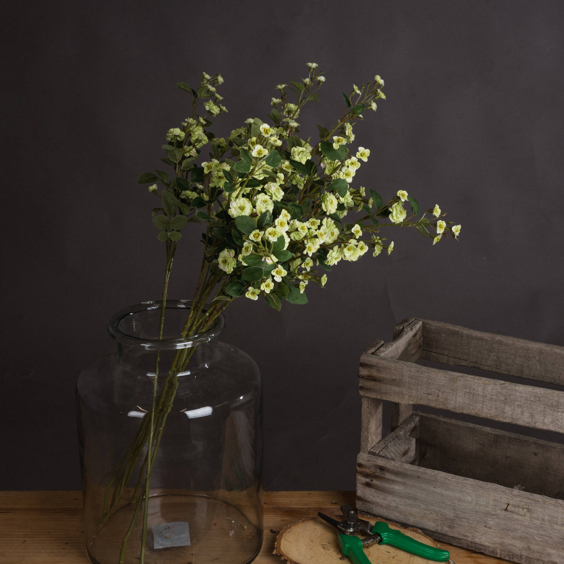 Wild Meadow Rose - Green