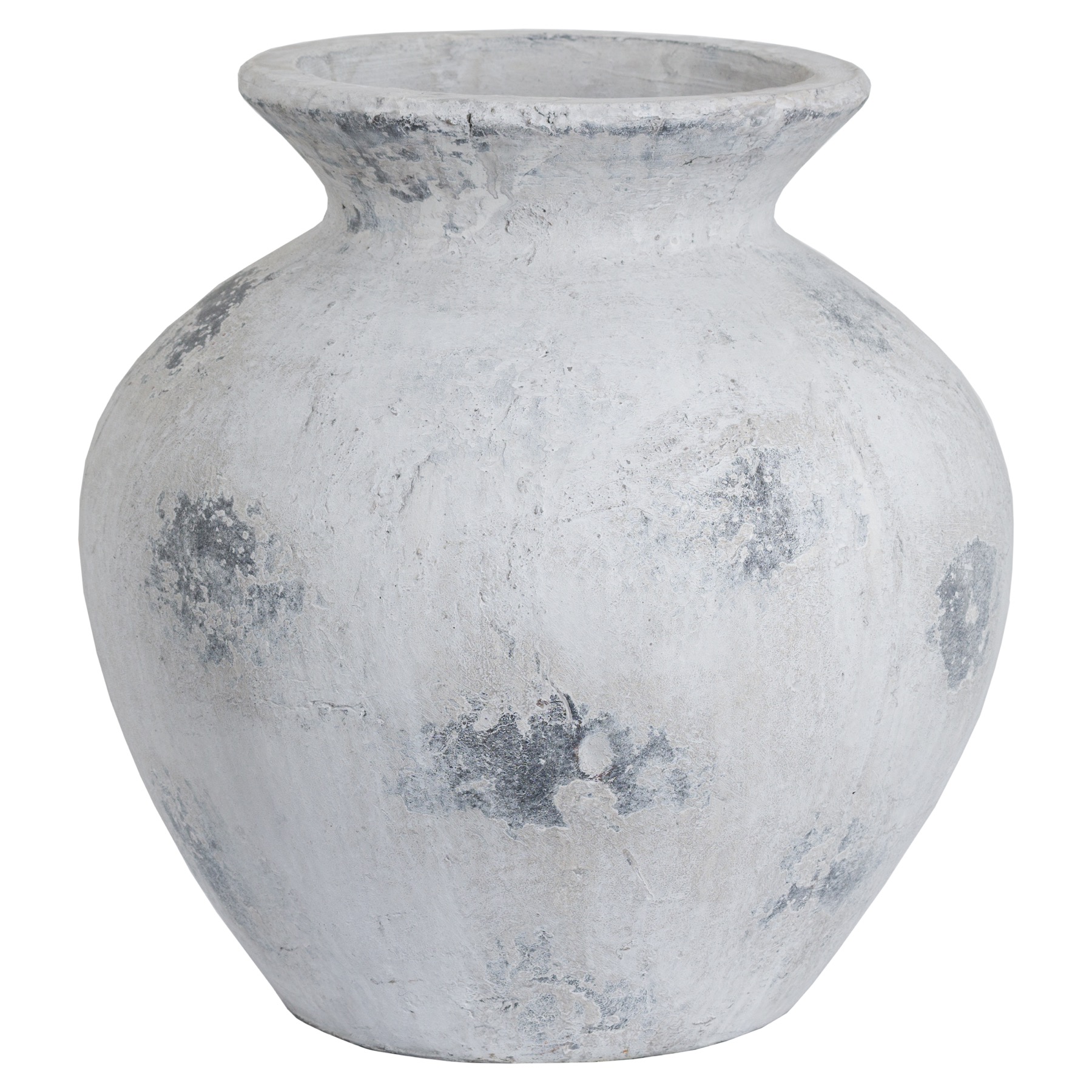 Downton Antique White Vase - Large