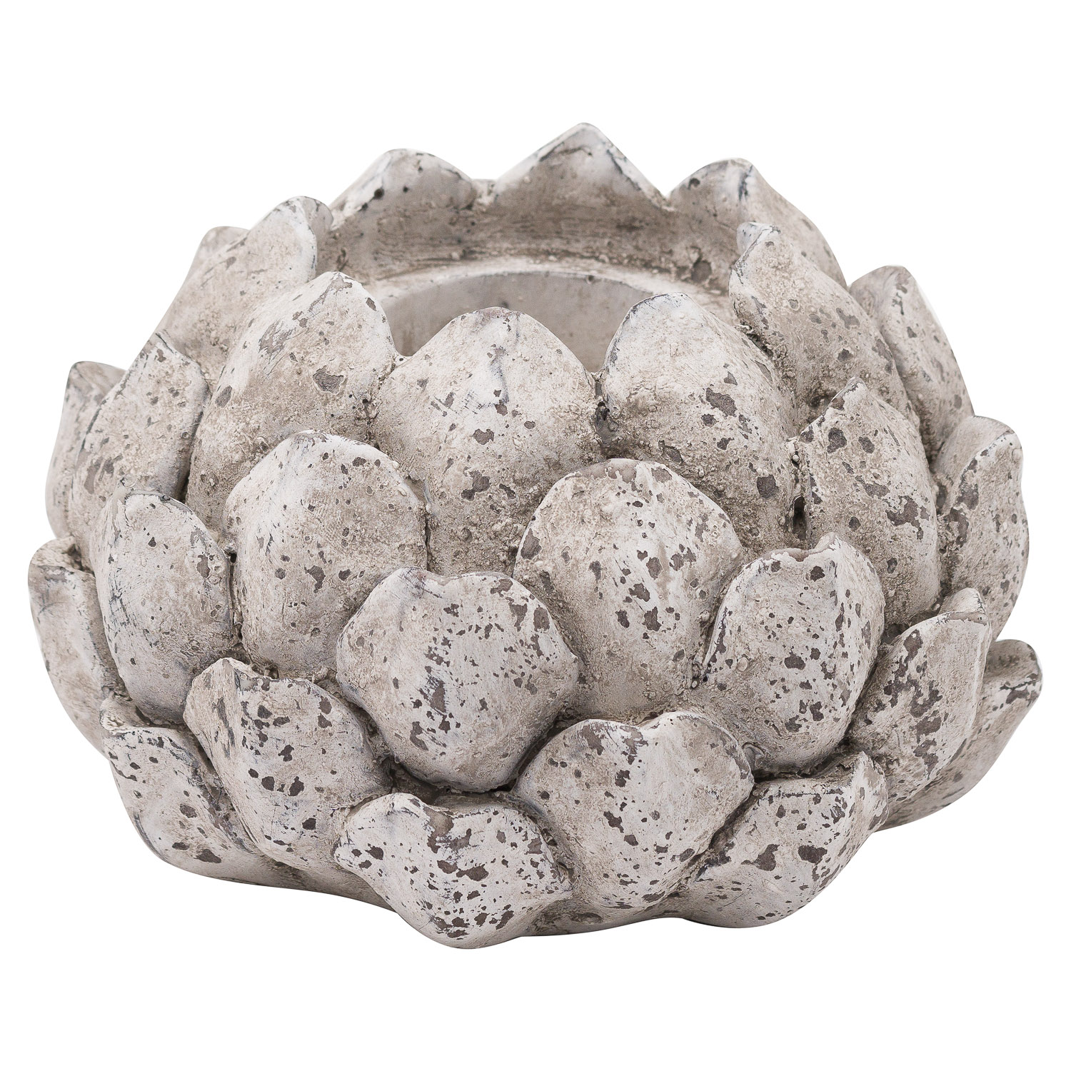 Classic Design Stone Effect Acorn Tea Light Holder