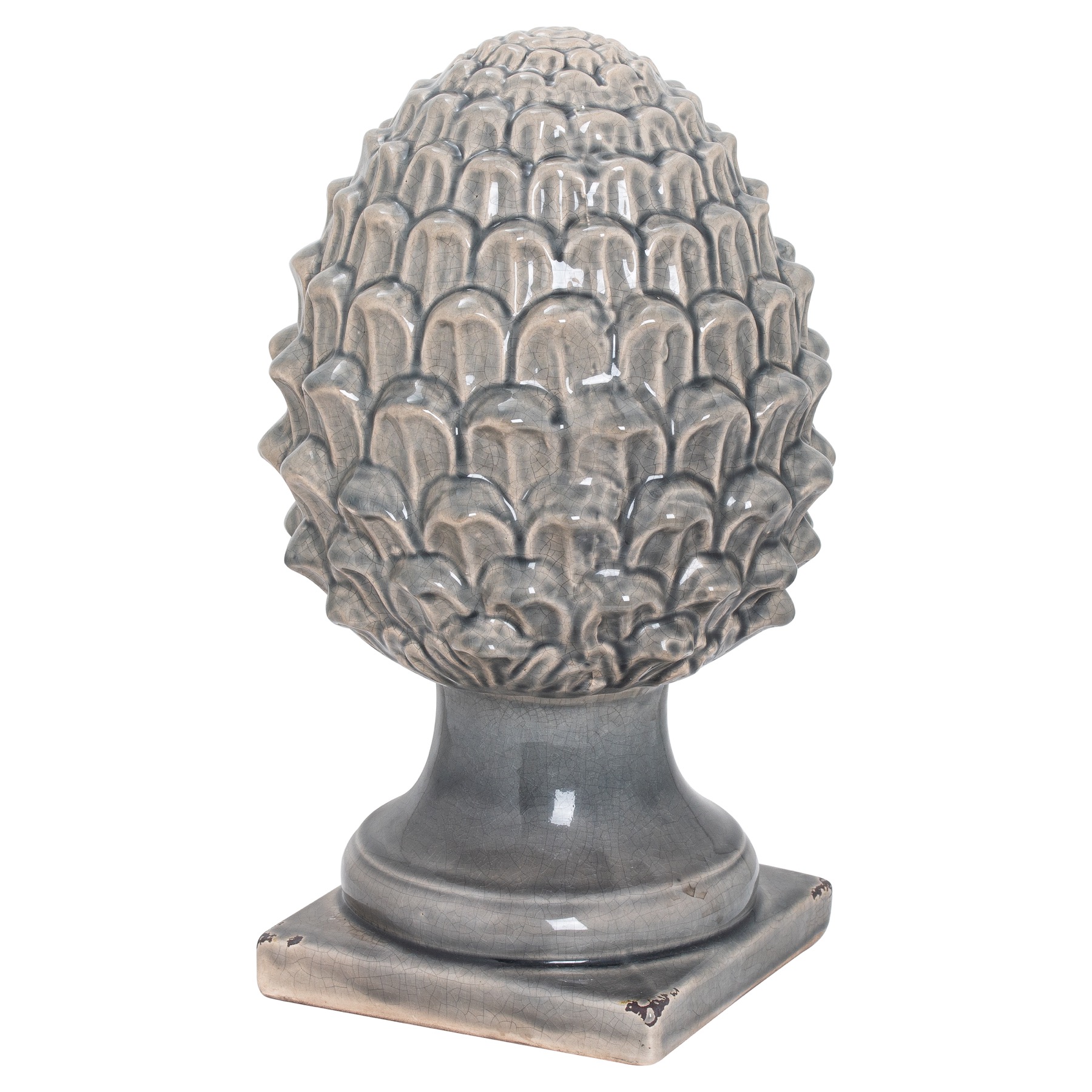 Hopkins Grey Decorative Acorn