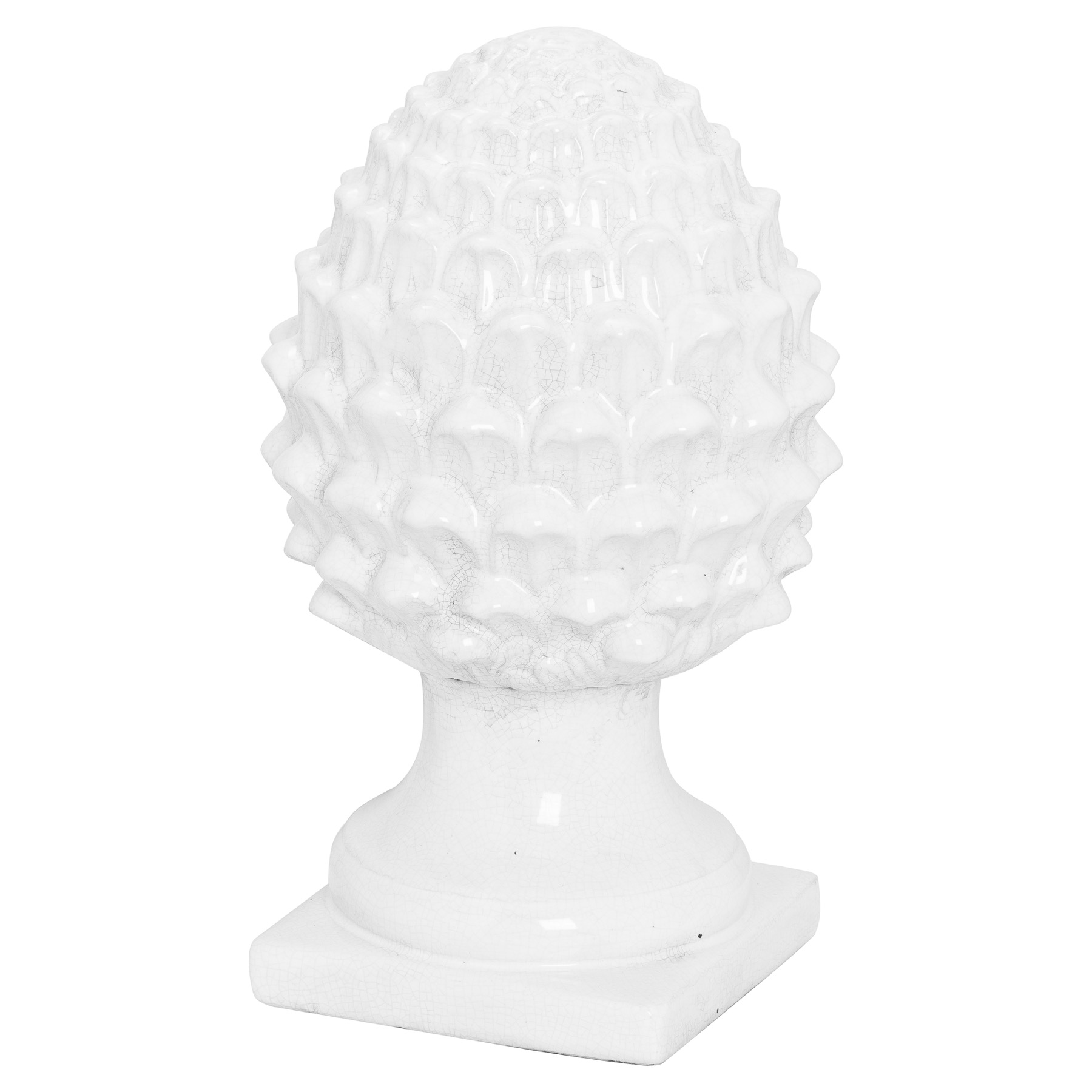 Hopkins White Decorative Acorn