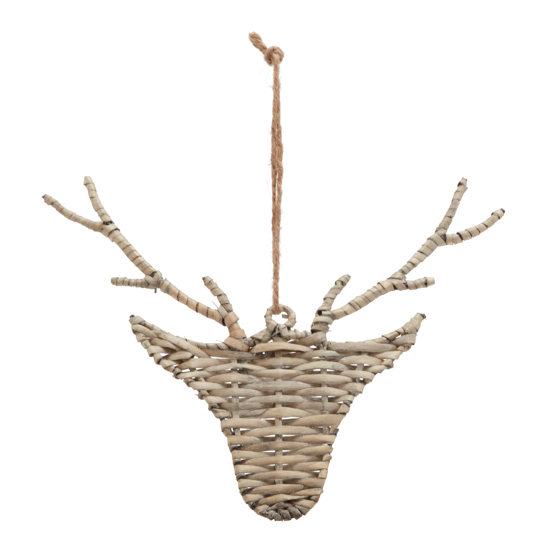 Noelo Wicker Hanging Reindeer