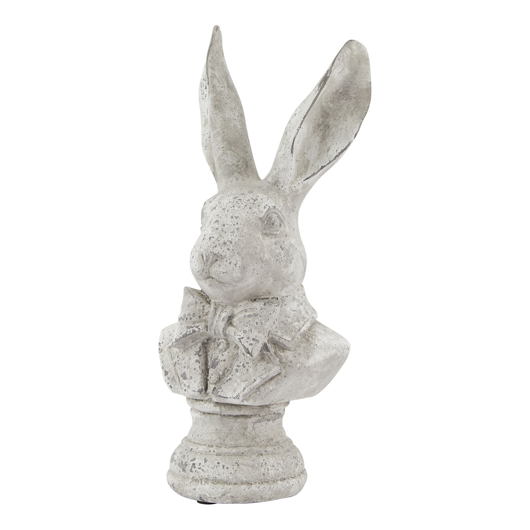 Classic Design Stone Effect Tuxedo Hare Ornament