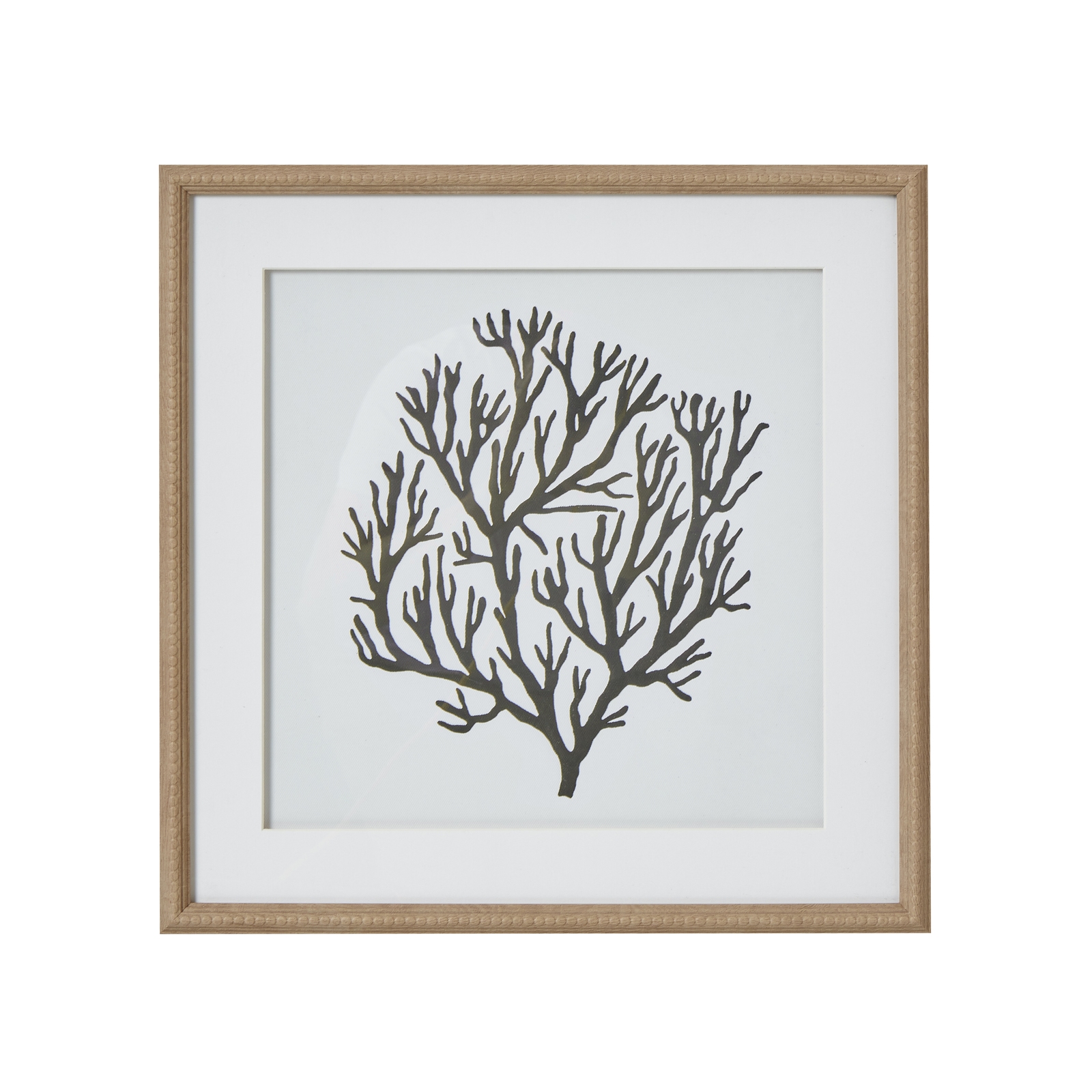 Atlo Coral Art In Beaded Frame