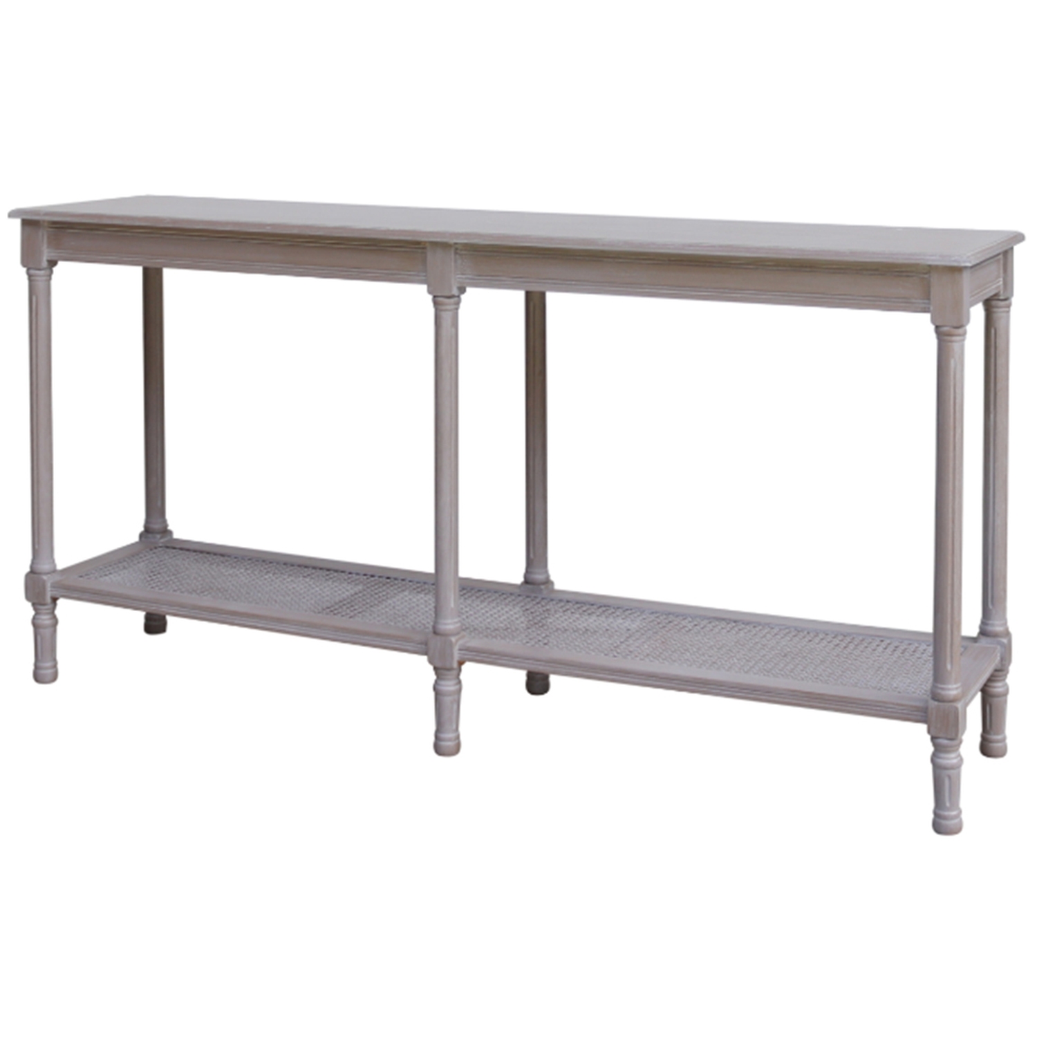 Serene Rattan Console Table - Large