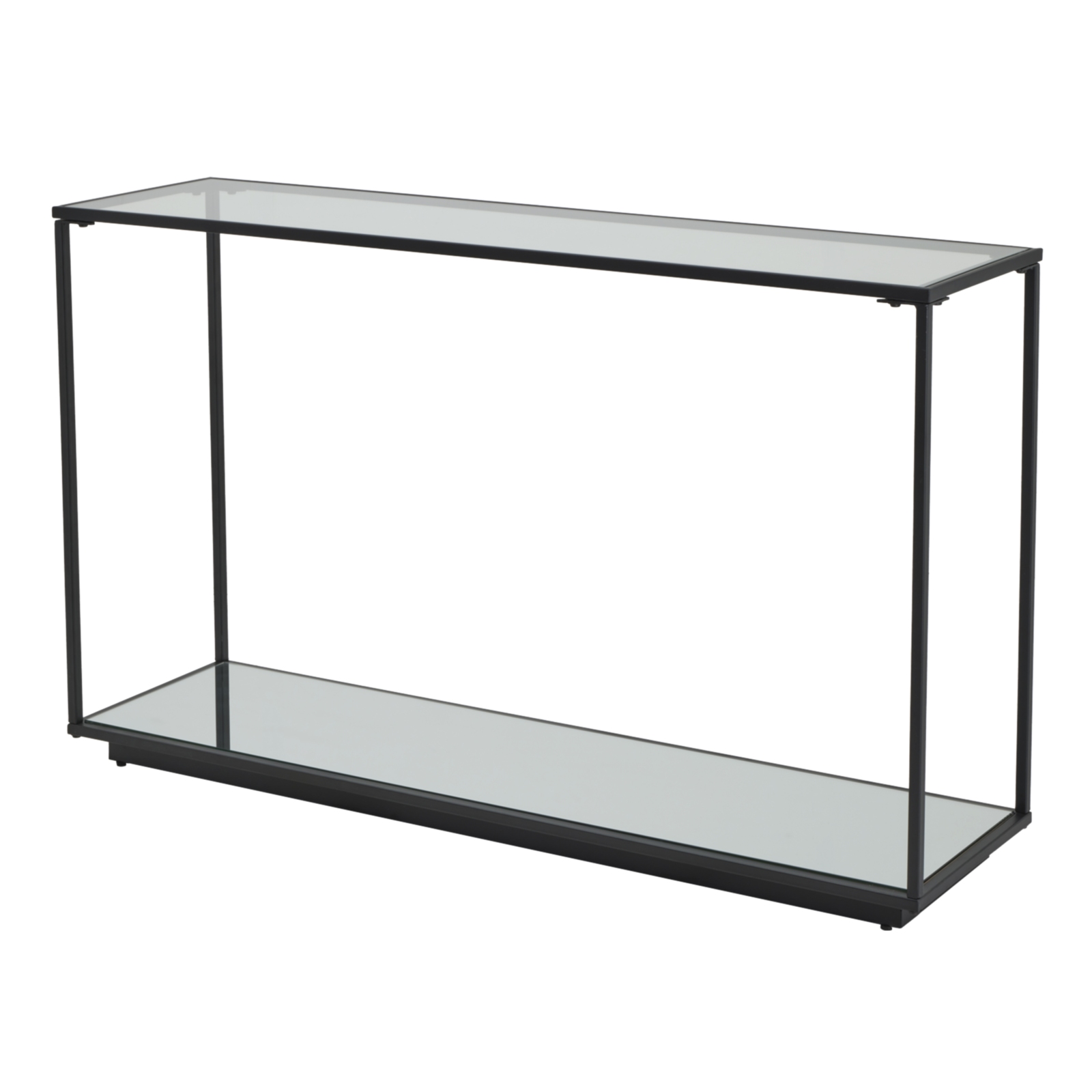 Lenno Black Framed Console
