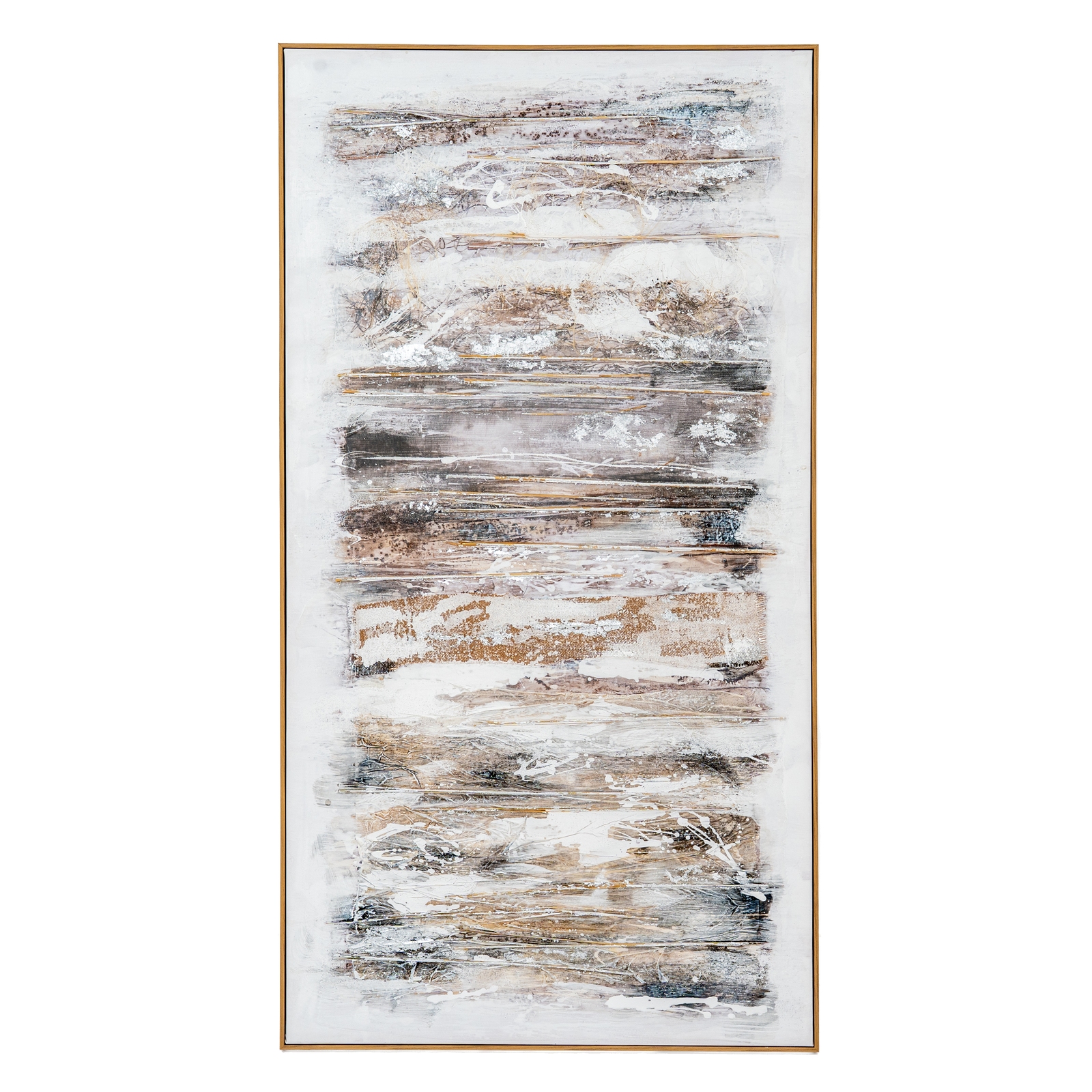 Ethereal Hand Painted Canvas In Frame