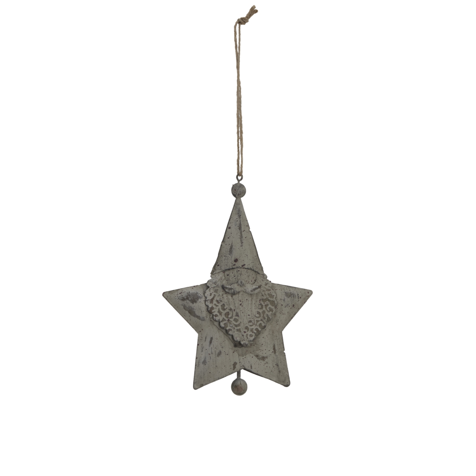 Rusto Hanging Santa Star - Large