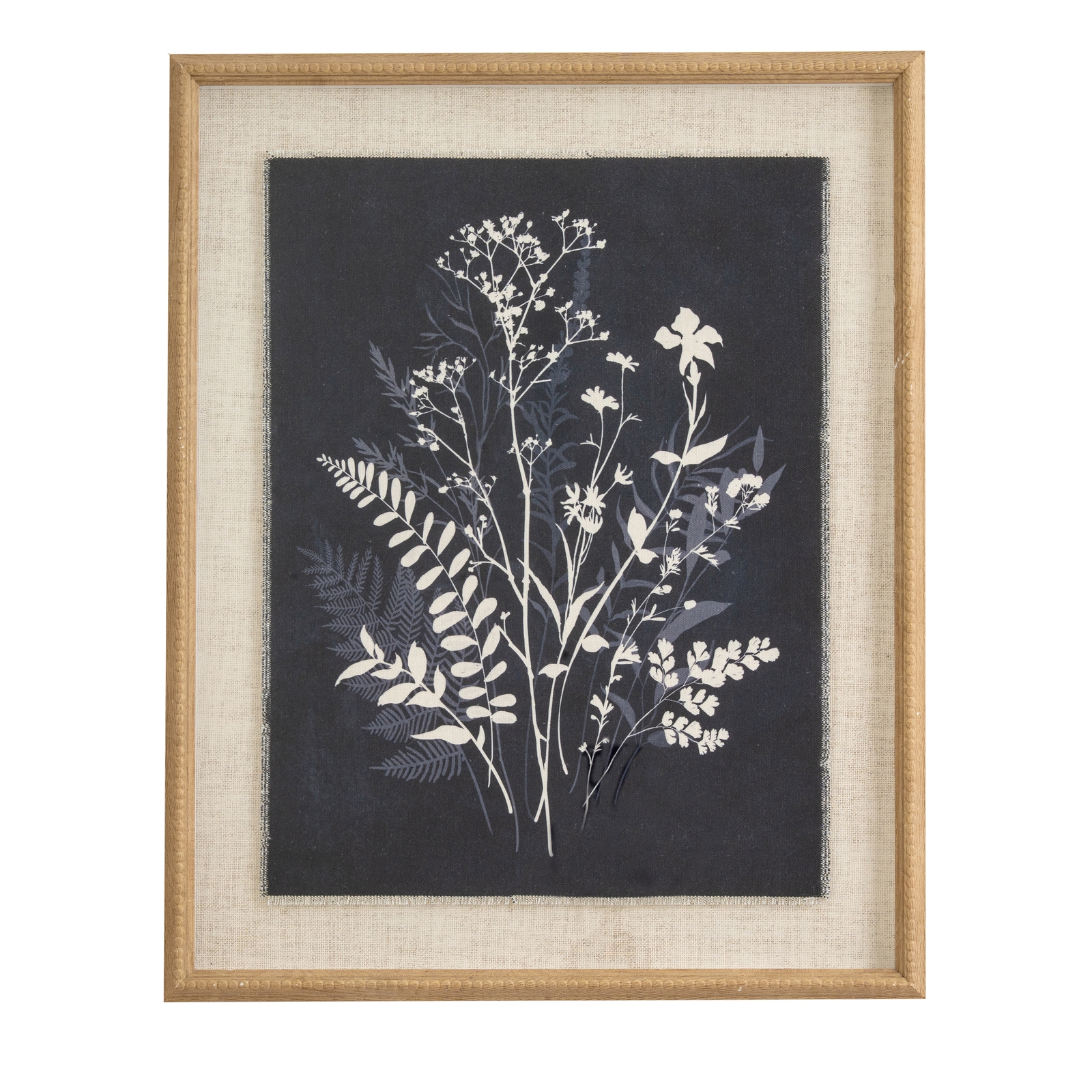 Flor Grove Art In Beaded Frame