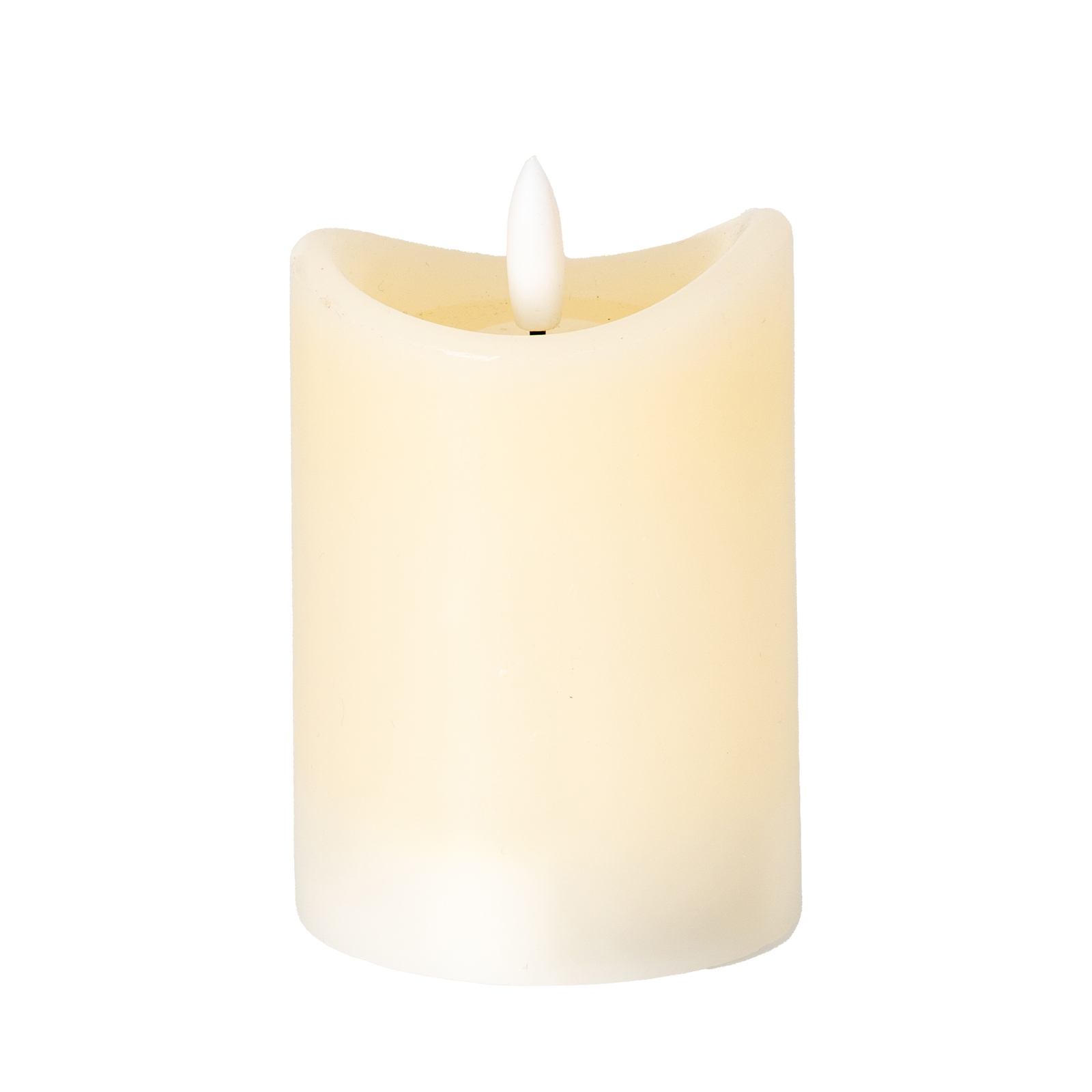 Nago Cream Melted LED Candle - 2.75x4