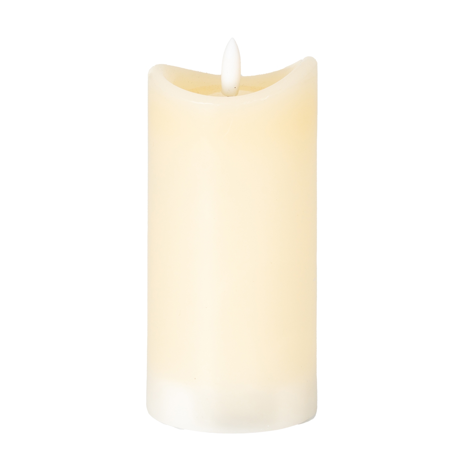 Nago Cream Melted LED Candle - 2.75x6