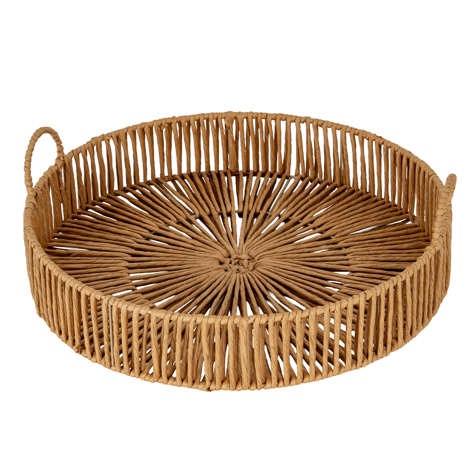Loop Handle Round Tray - Large
