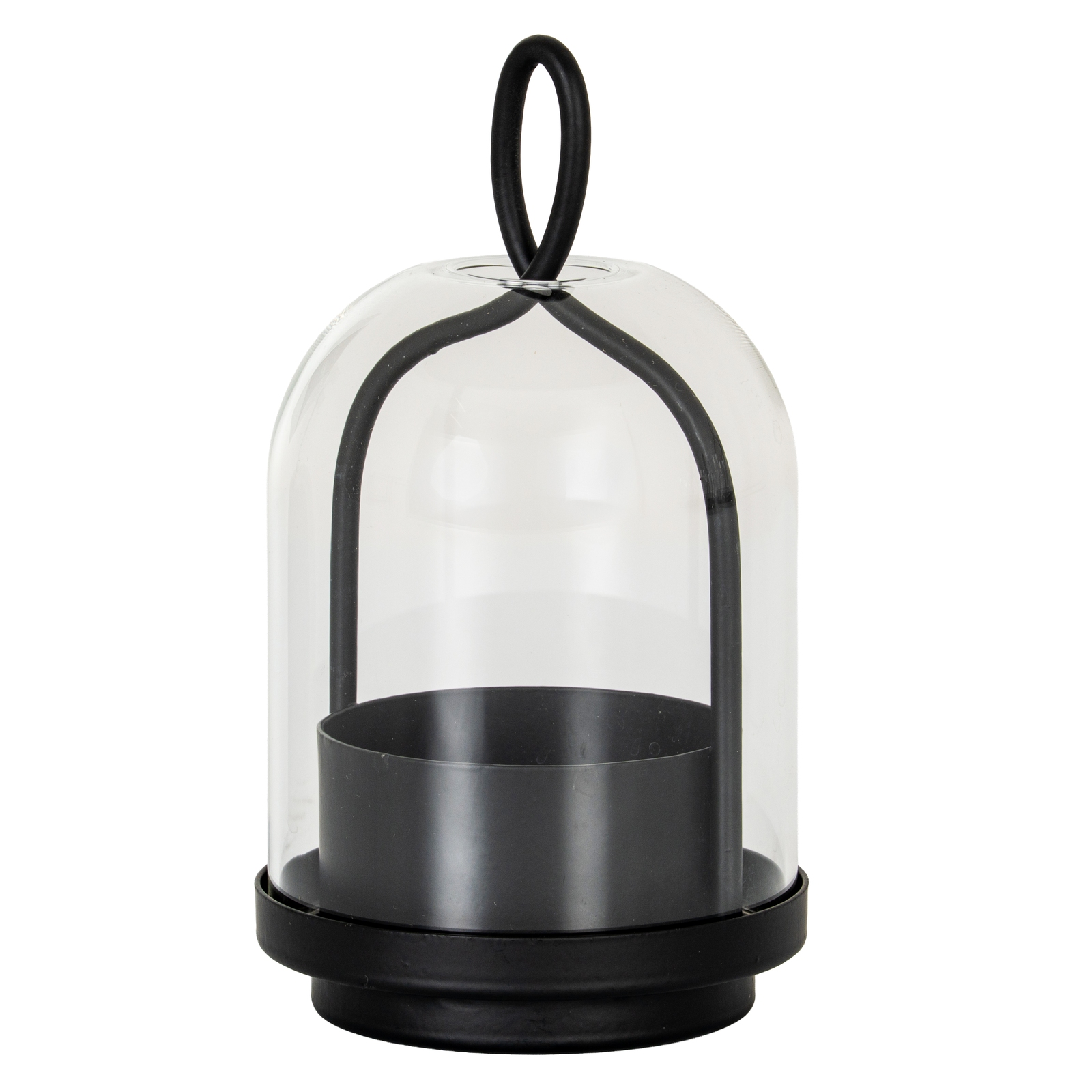 Nyx Candle Holder With Glass Cloche - Large
