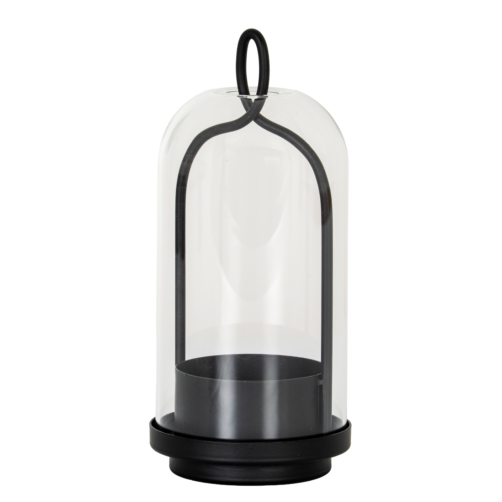 Nyx Candle Holder With Glass Cloche - Medium