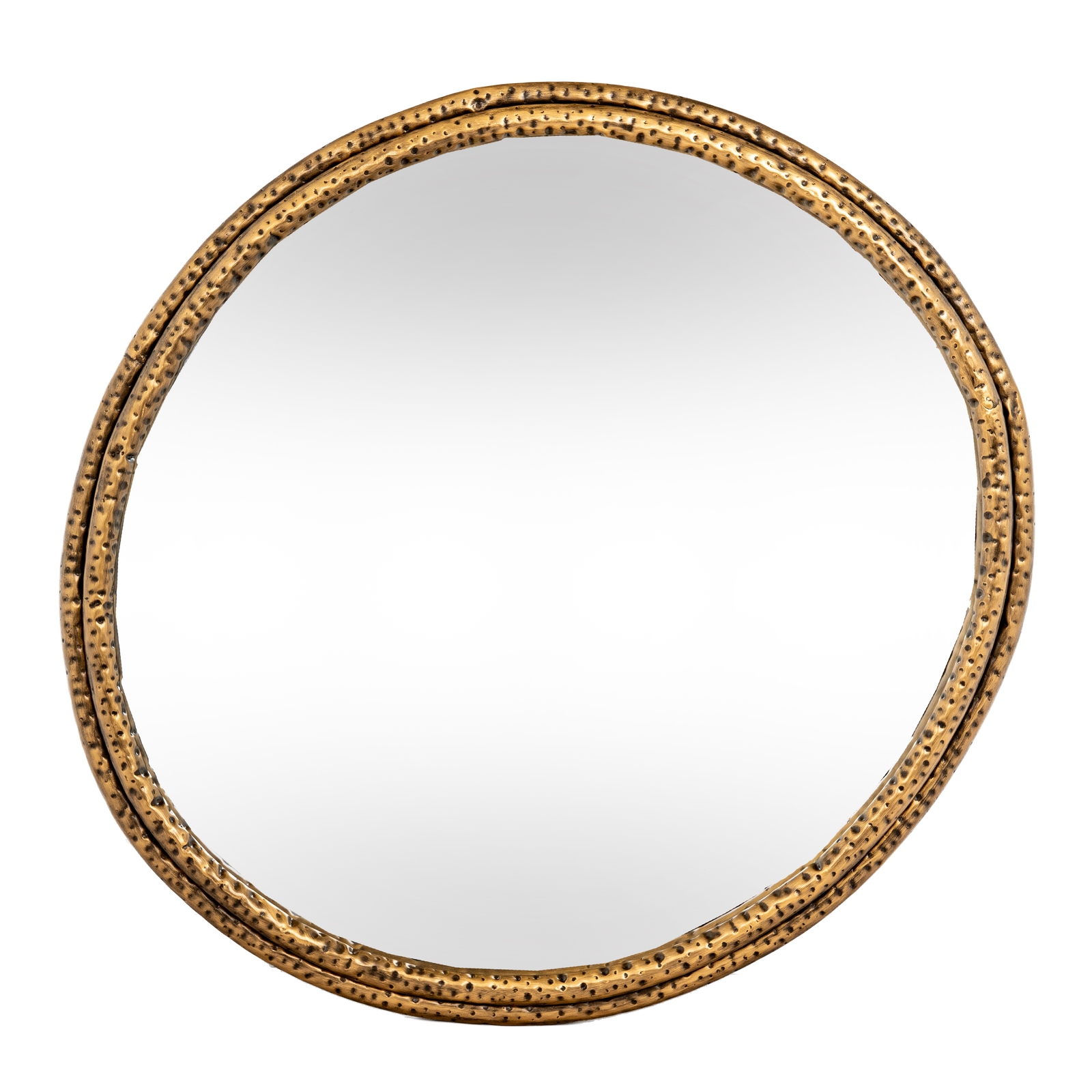 Nahla Mirror With Dimpled Frame - Medium