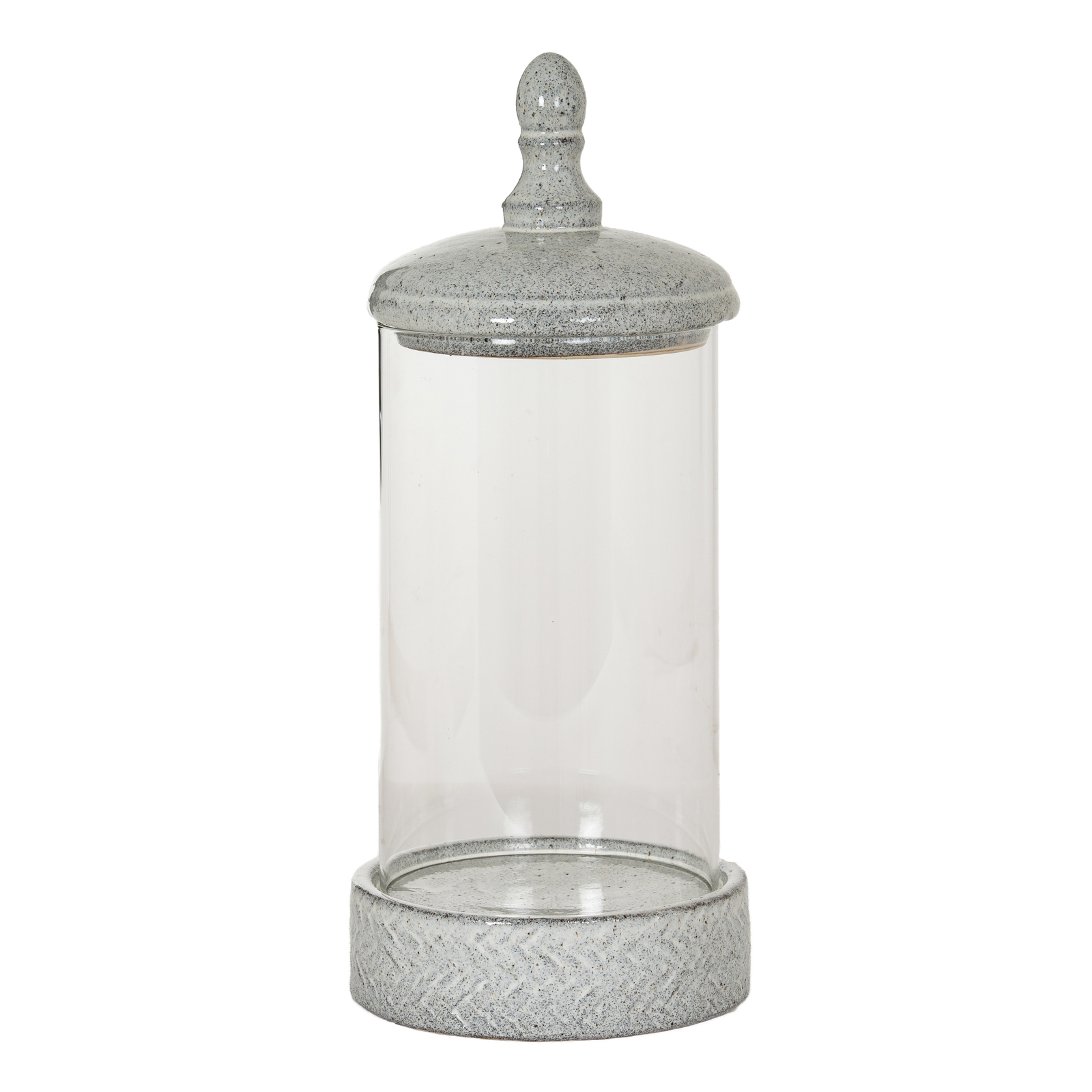 Sona Hurricane Lantern With Lid - Large