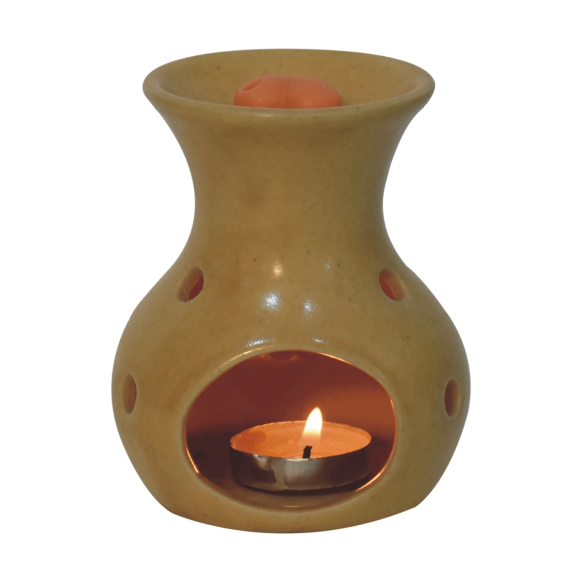 Exotic Beige Wax Melter Set - Lavender, Jasmine, Citronella, Summer Tides, Rose, Lemongrass