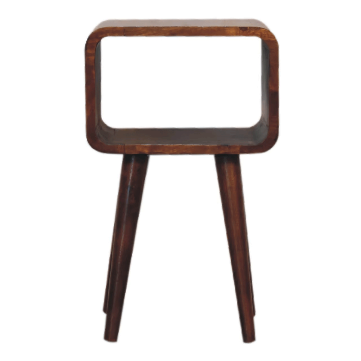 Bedside Table - RUSTICO Nightstand Chestnut 30cm