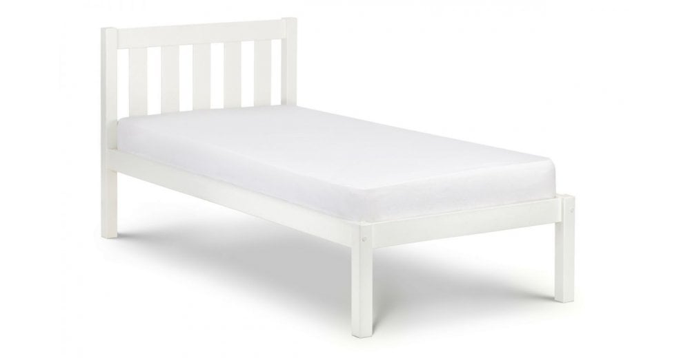 Luna Bed 135cm Surf White