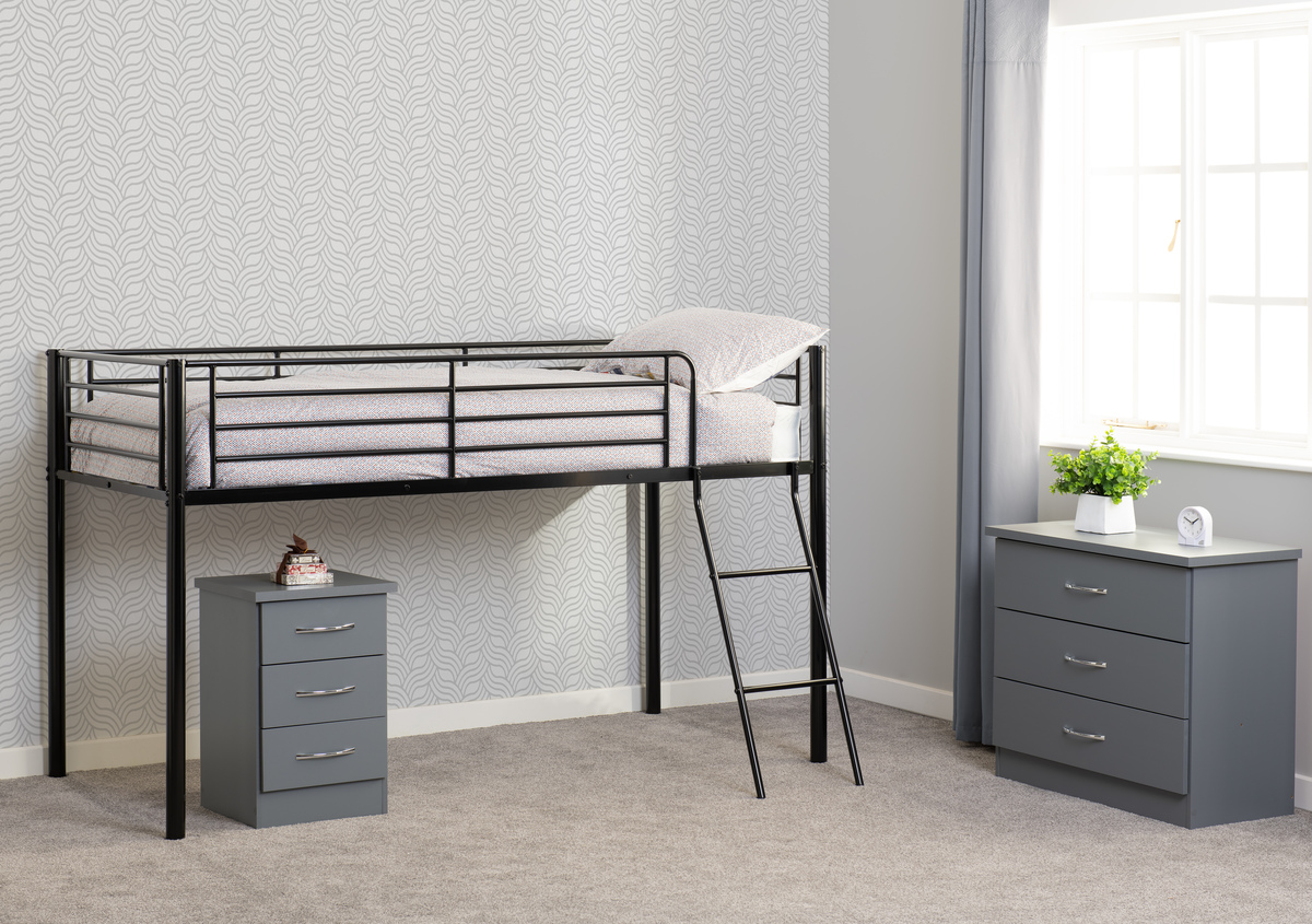 Kora Mid Sleeper - Black