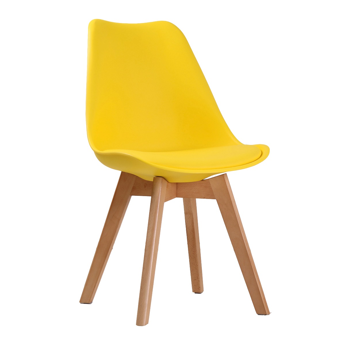 LOUVEN Dining Chair Yellow - Set of