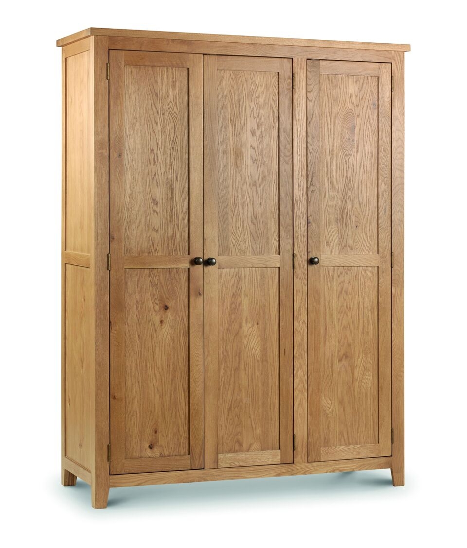 MARCH 3 Door Wardrobe Oak - 142cm