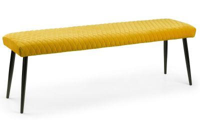 Luxe Low Bench - Mustard